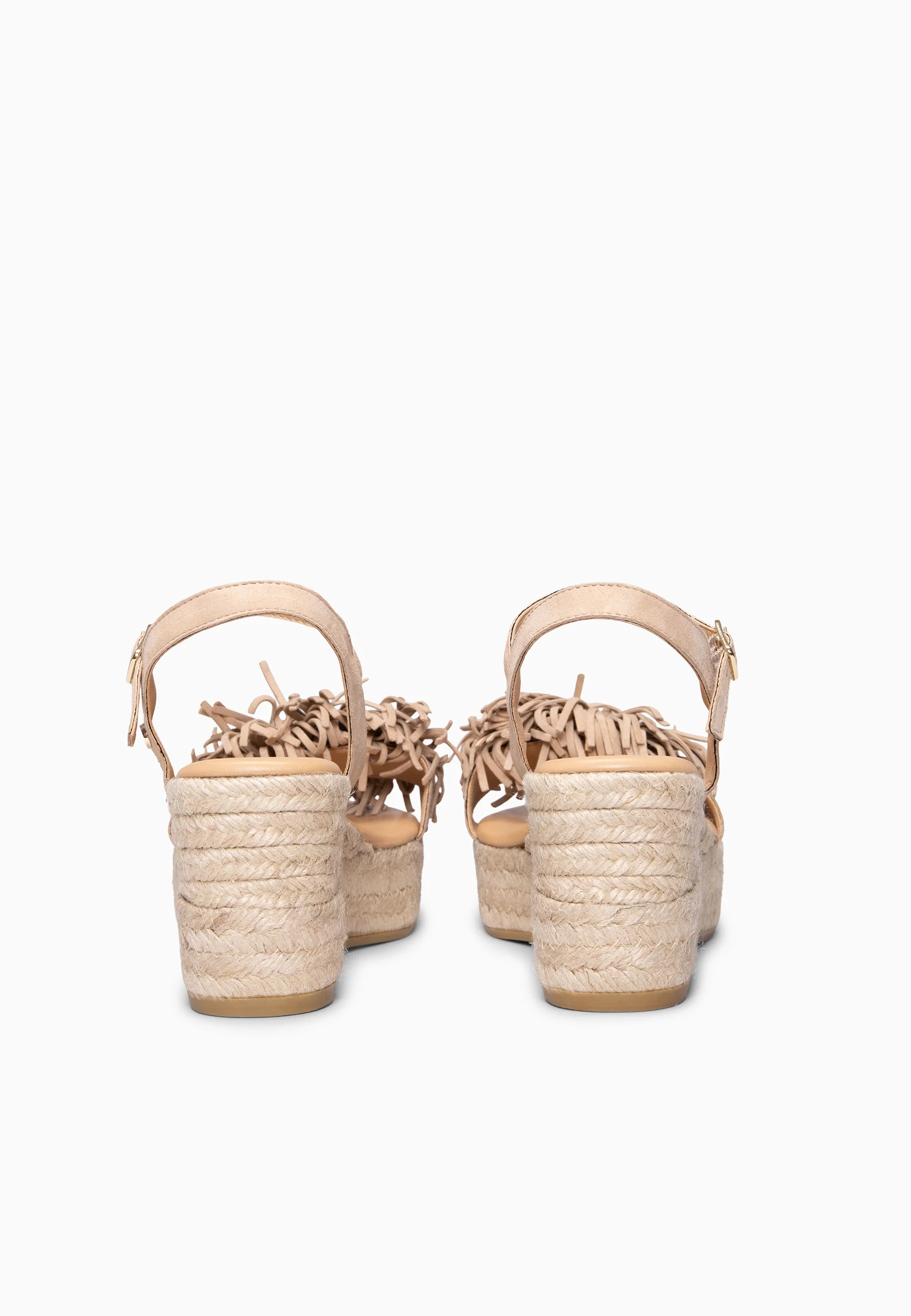 CELESTE - Cuñas de esparto de serraje ROSA CLARO - Image 8