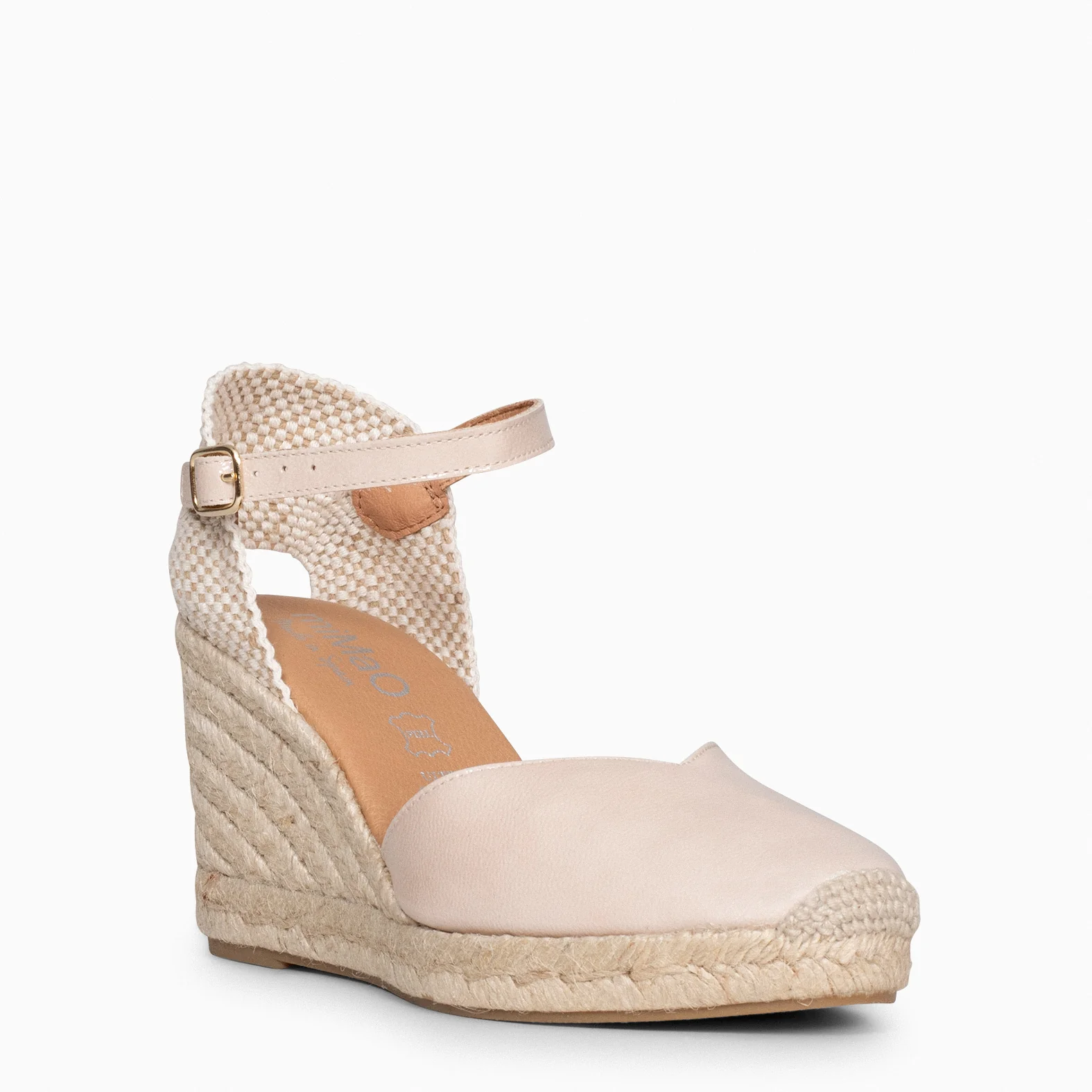 NERJA CHAROL – Cuñas de Esparto altas BEIGE - Image 4