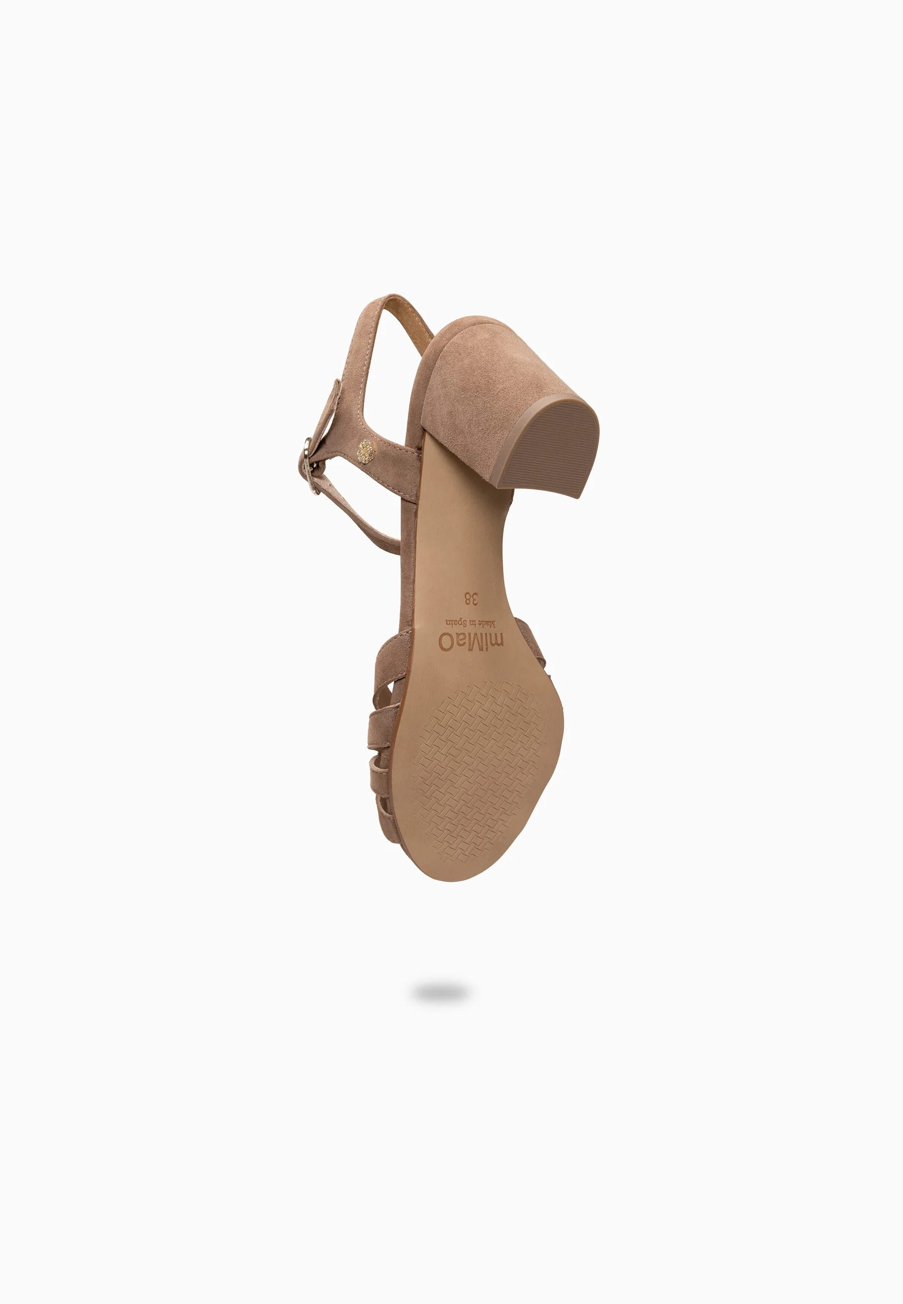 MUSA – Sandalias de Tacón ancho TAUPE - Image 10