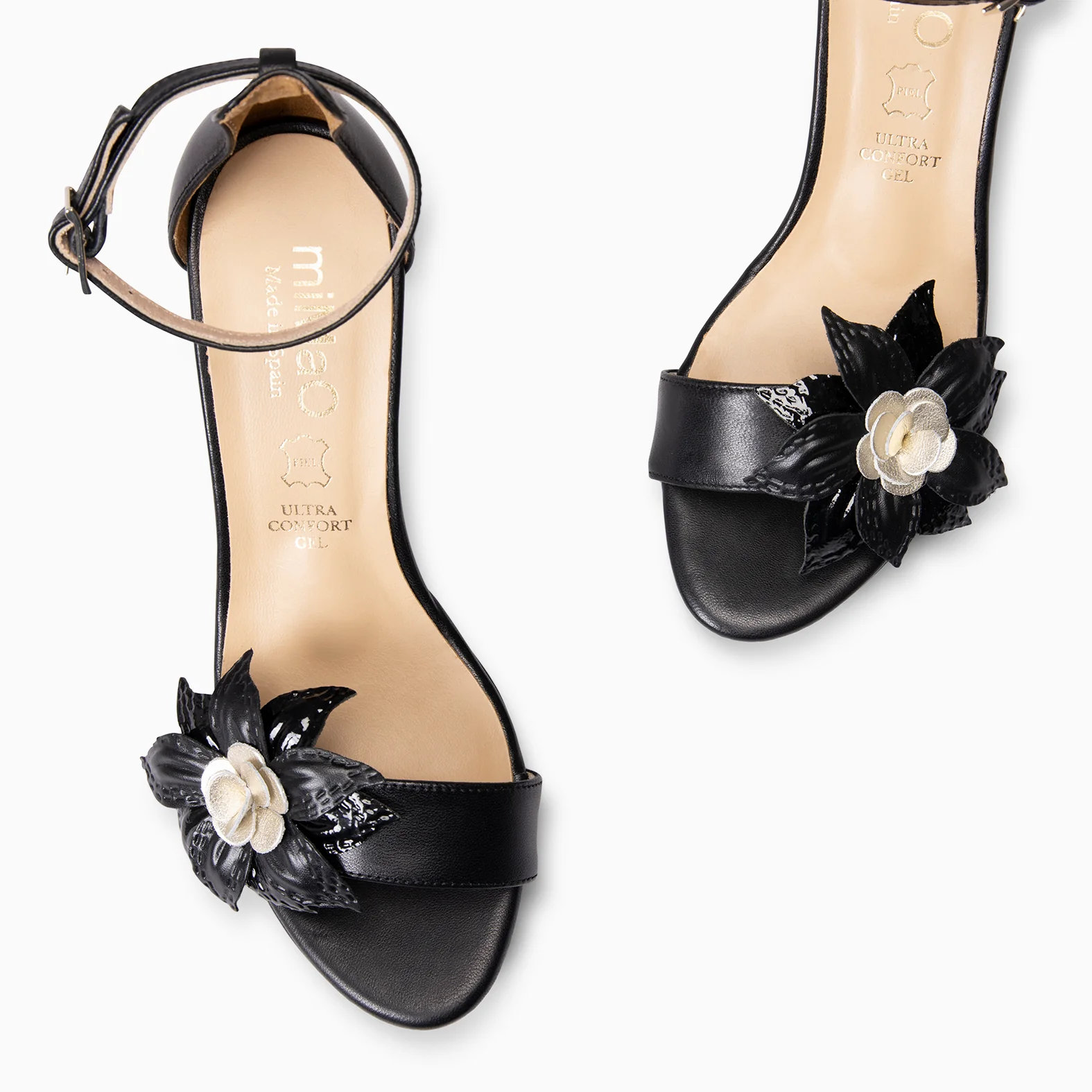 SELENE - Sandalia de tacón de vestir NEGRO - Image 4