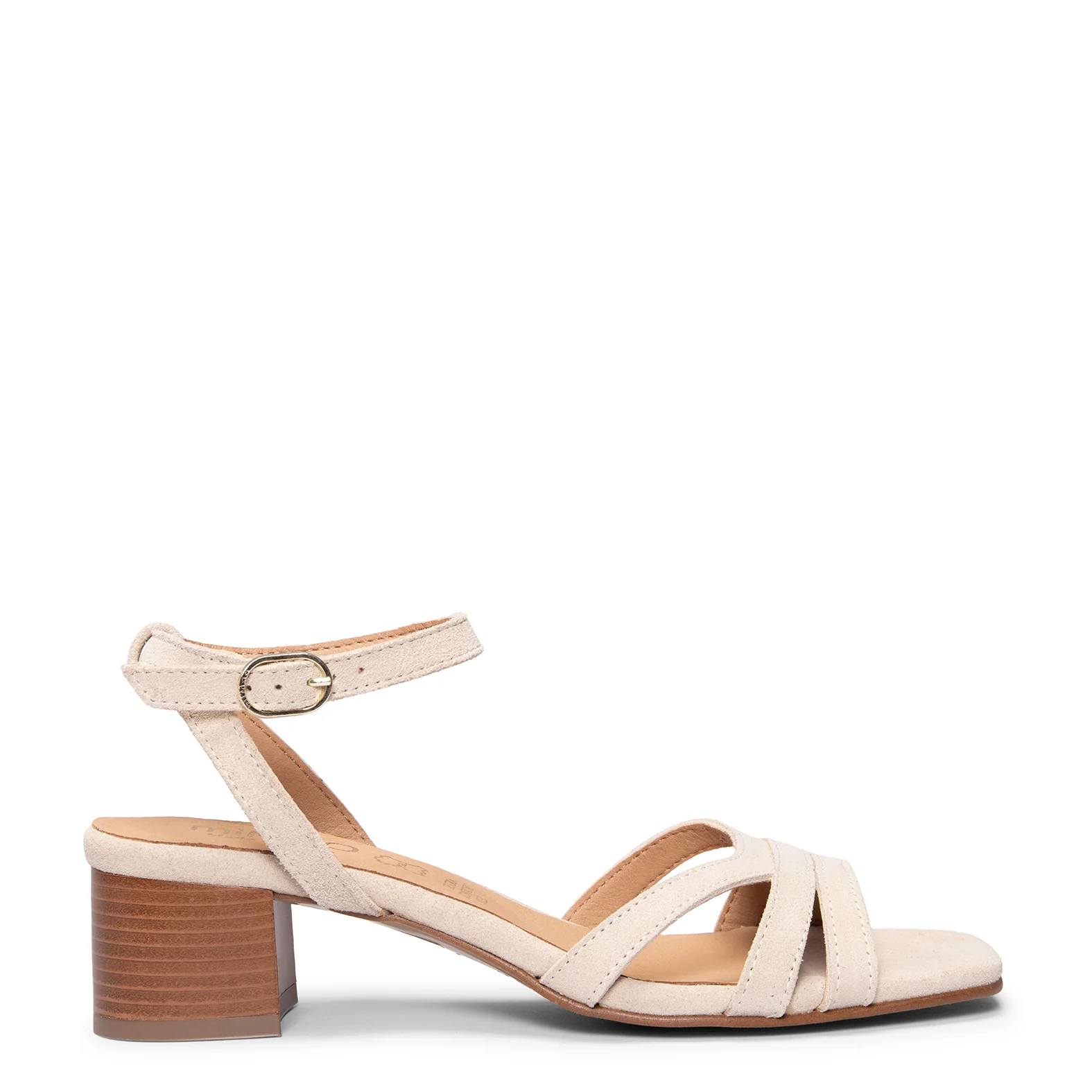 INDA - Sandalia de tacón BEIGE - Image 3