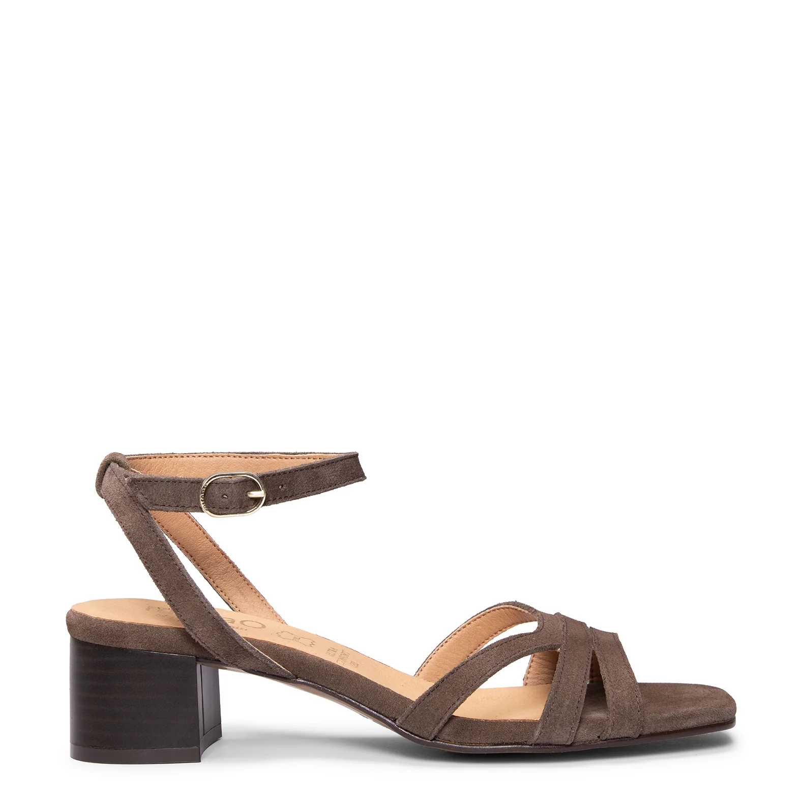 INDA - Sandalia de tacón MARRON - Image 3