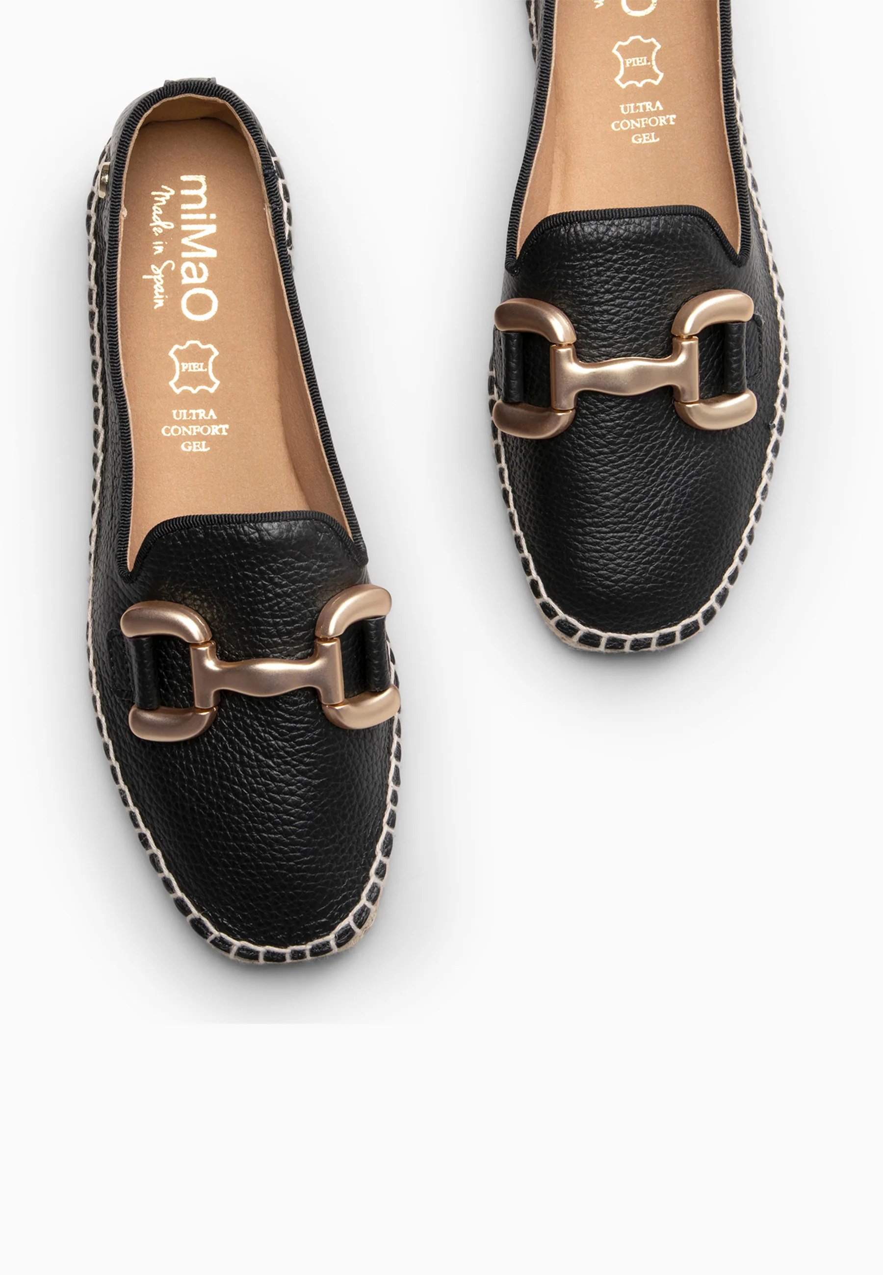 MERAYA - ALPARGATA ELEGANTE NEGRO - Image 8
