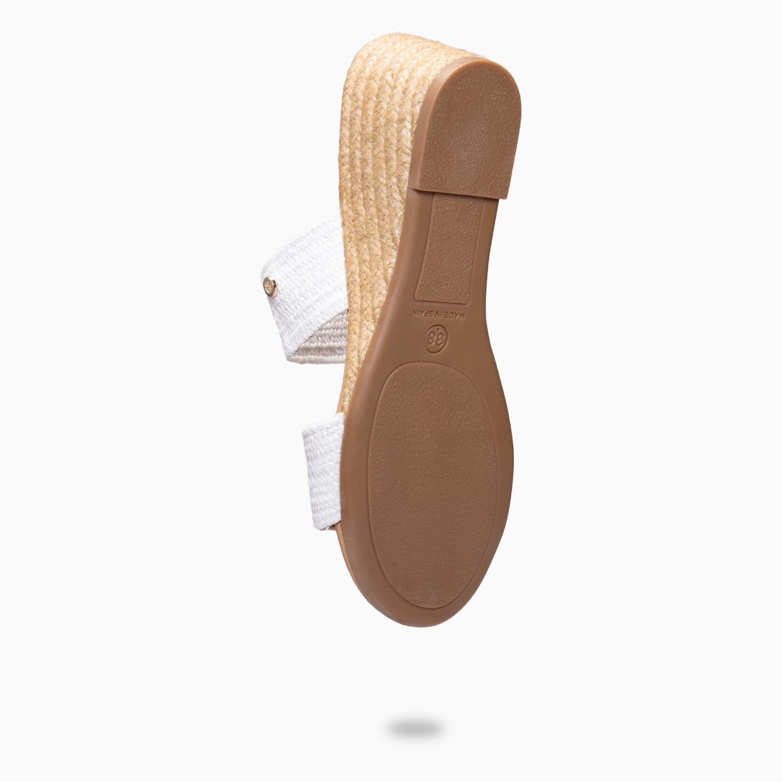 LIRA - Mules de cuña de esparto BLANCO - Image 11