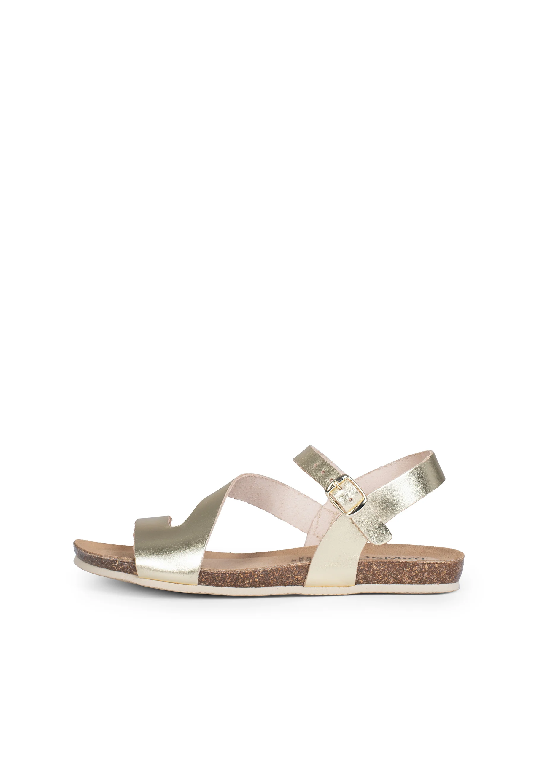 LIS - Sandalias BIO de piel de Vaquetilla PLATINO - Image 6