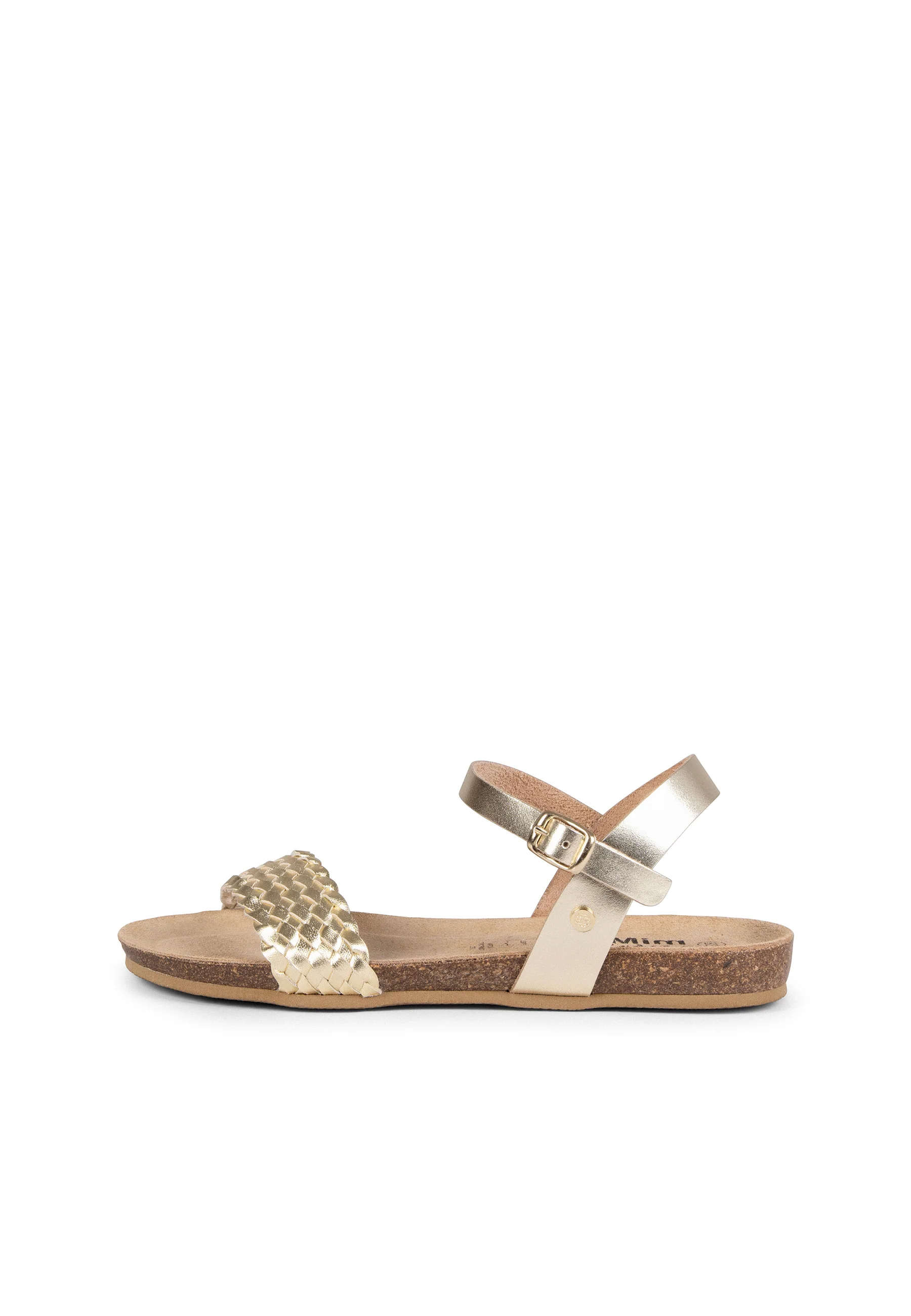 AIRE - Sandalias Planas BIO de tira Trenzada ORO - Image 6