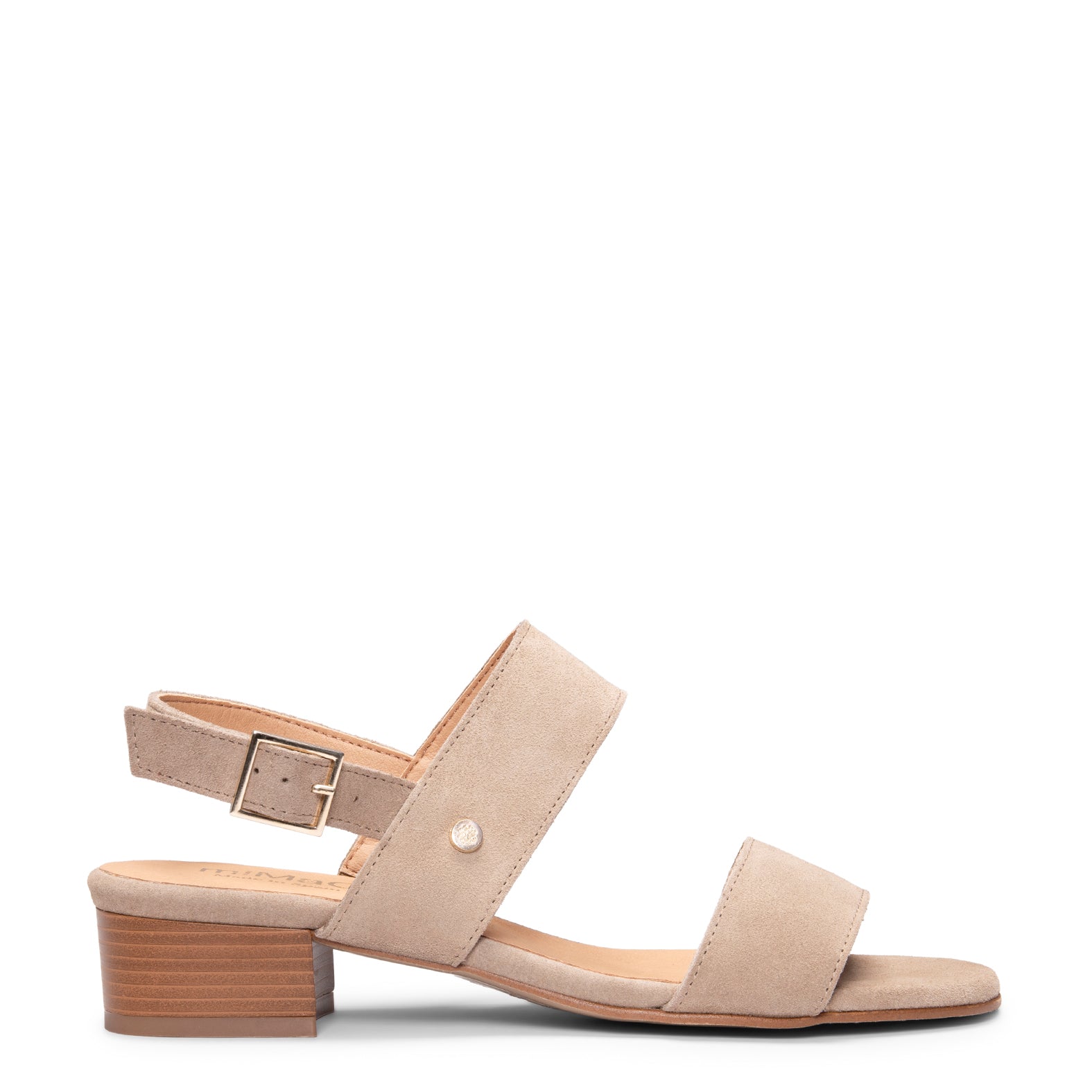SIA - Sandalias de tacón ancho TAUPE - Image 3