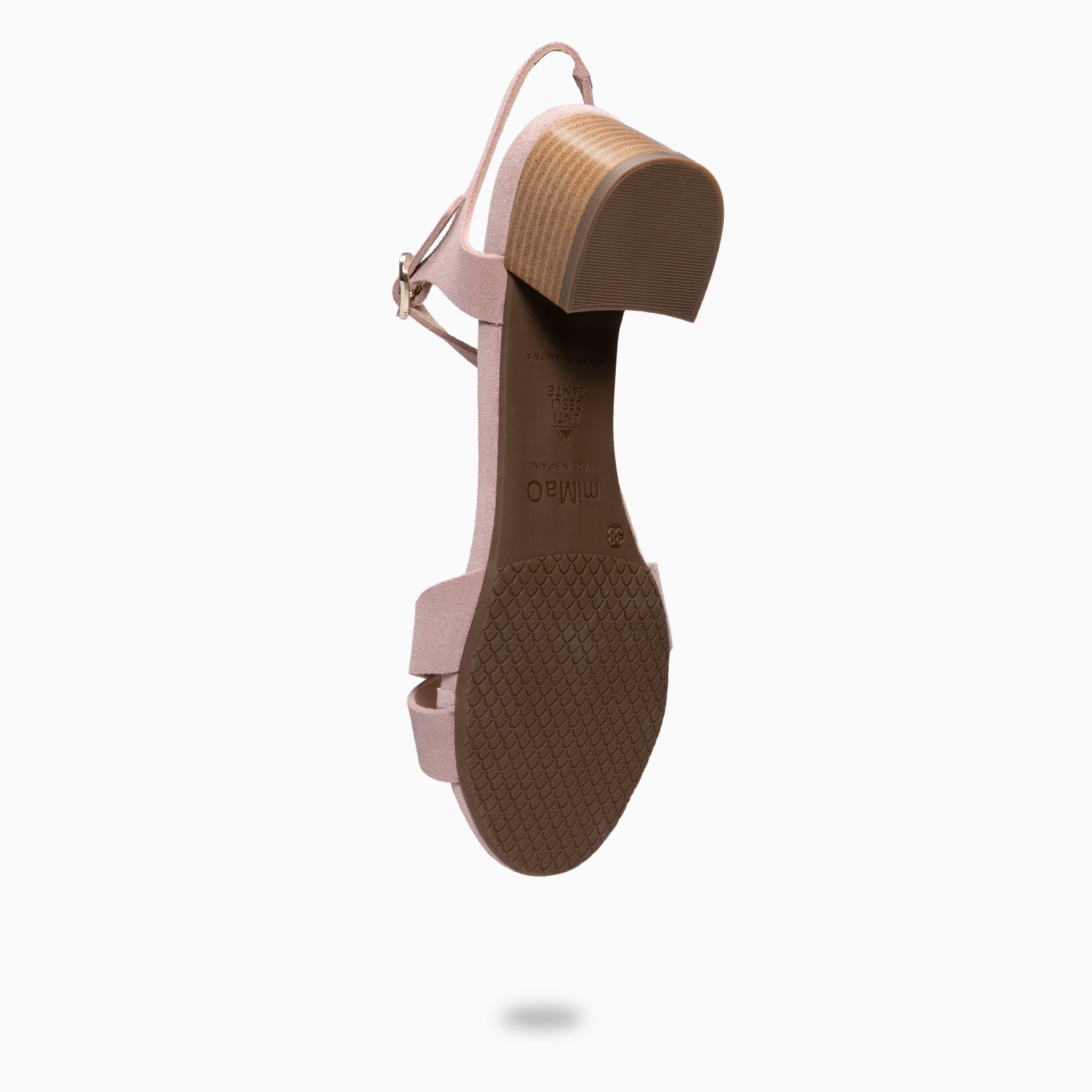 ORIANA - Sandalias de tacón de ante ROSA CLARO - Image 10