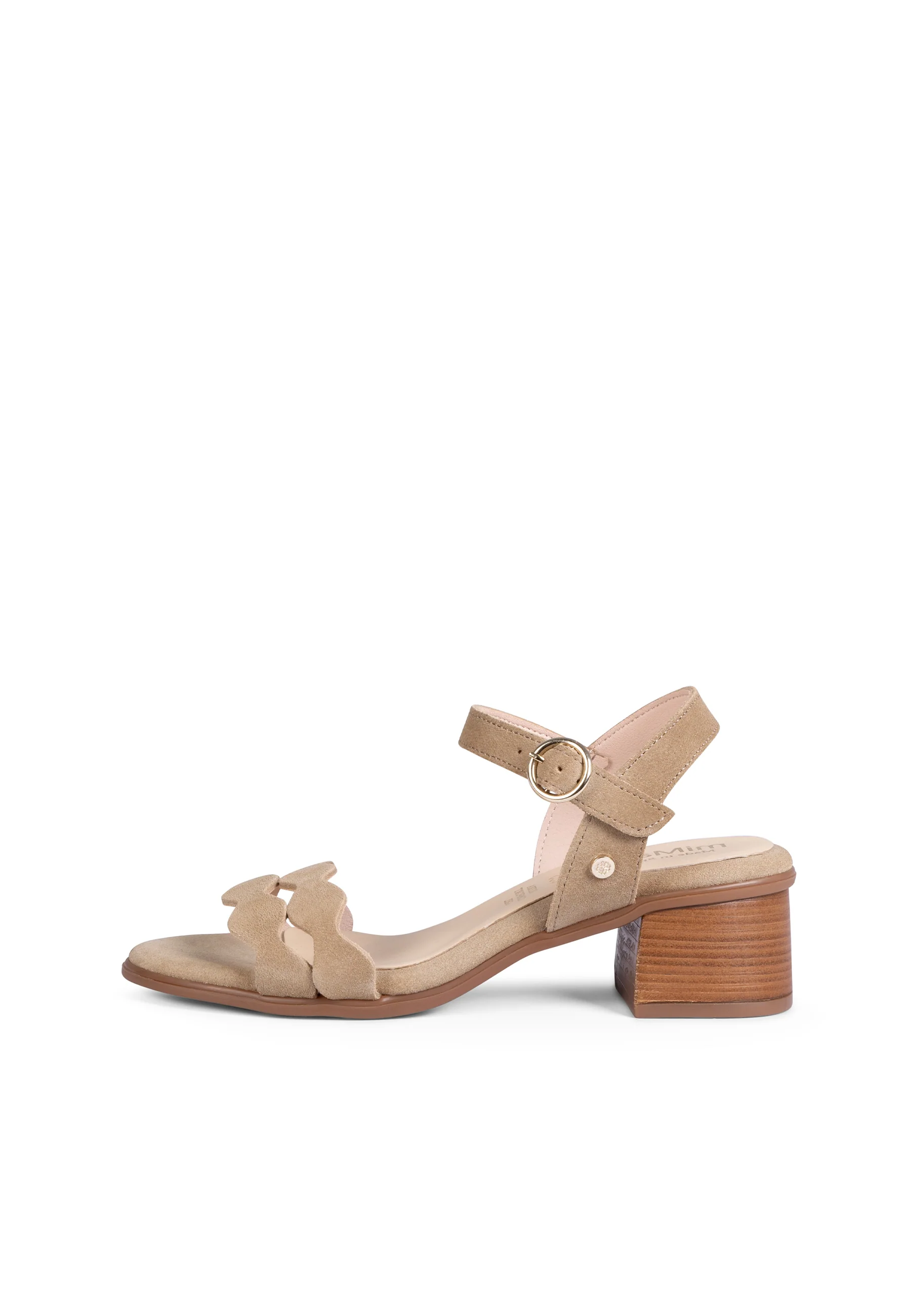 LETY - SANDALIA DE TACÓN DE VESTIR BEIGE - Image 6