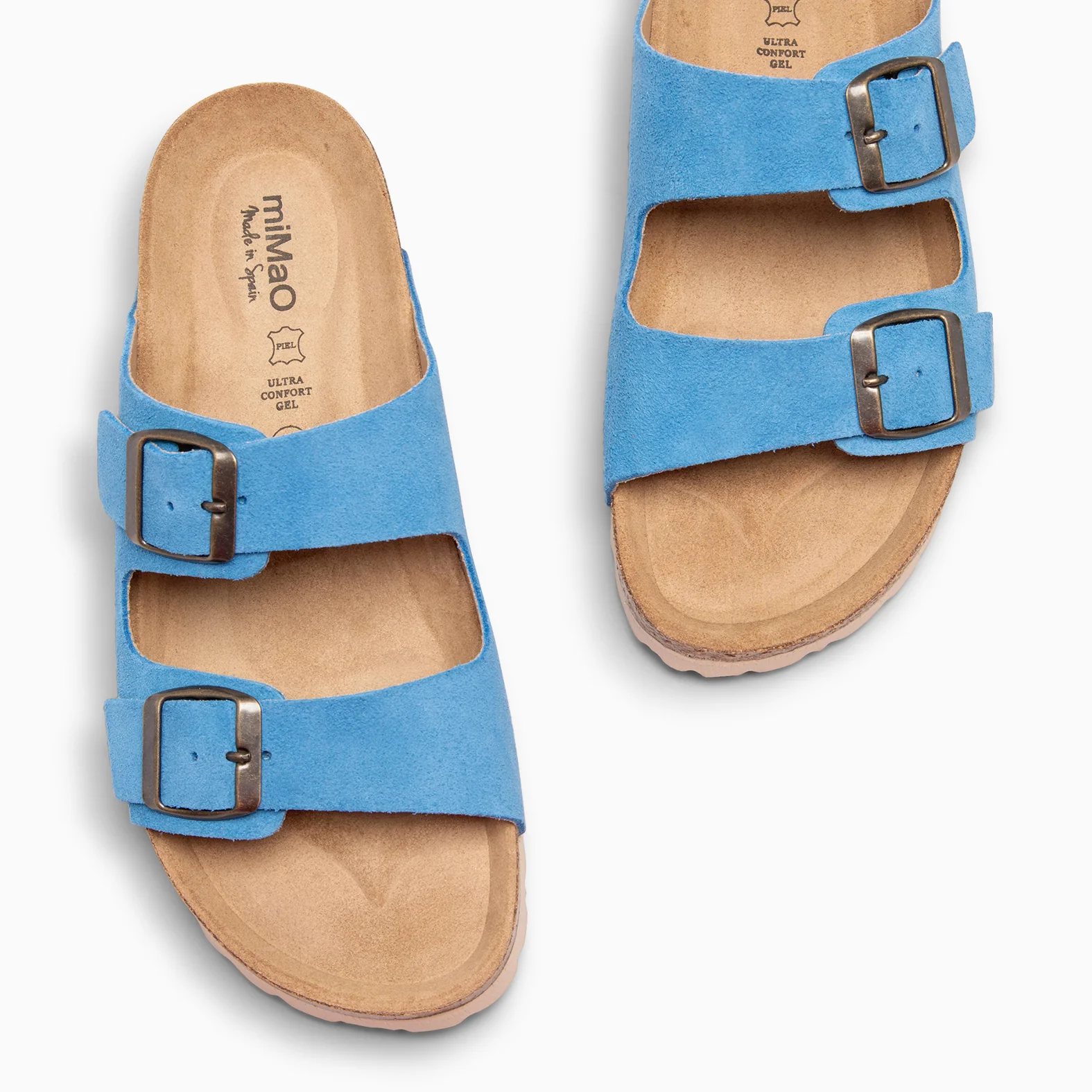 BORA - Sandalia tipo chancla AZUL - Image 4