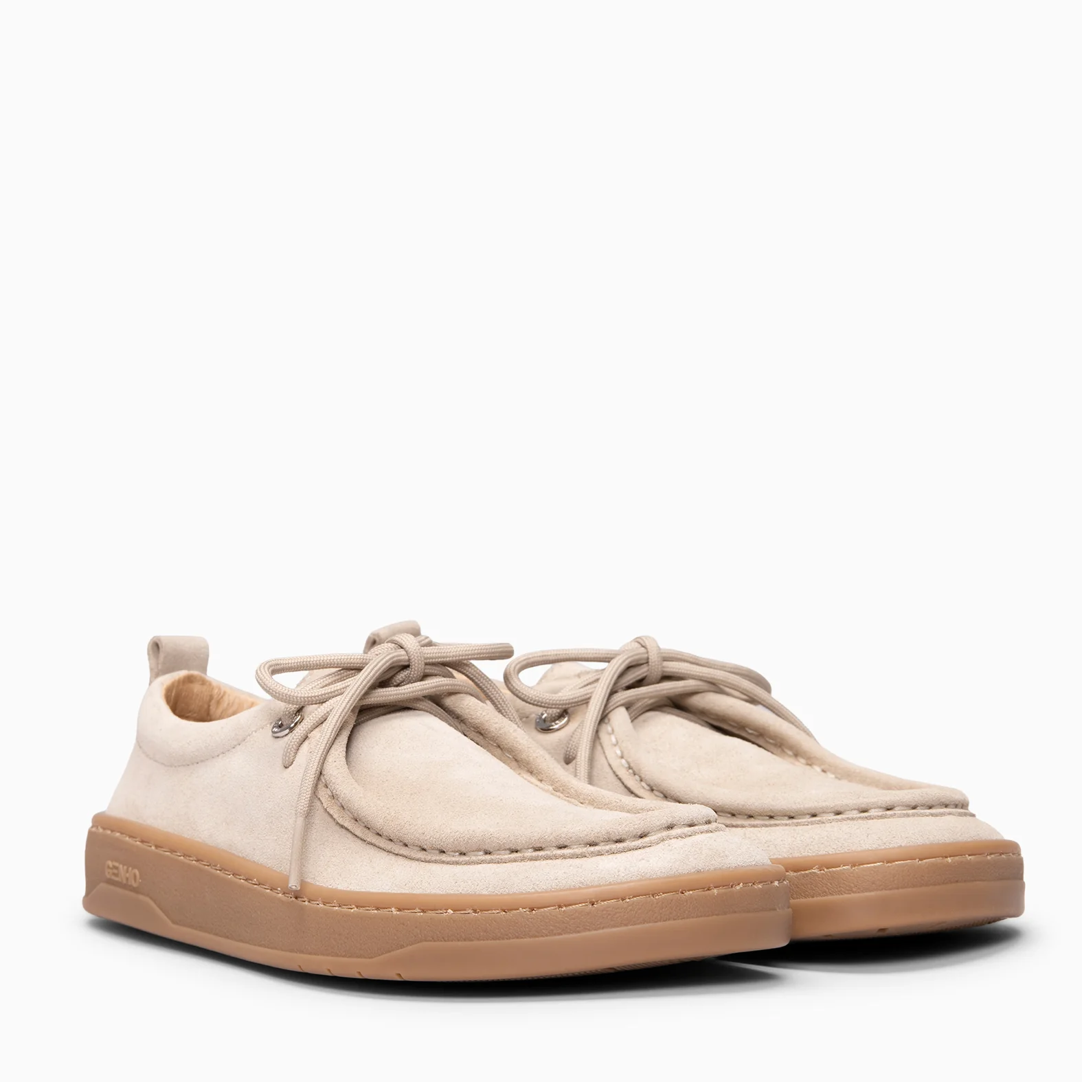 NIMBO - Mocasines de cordones Baresoft BEIGE - Image 2
