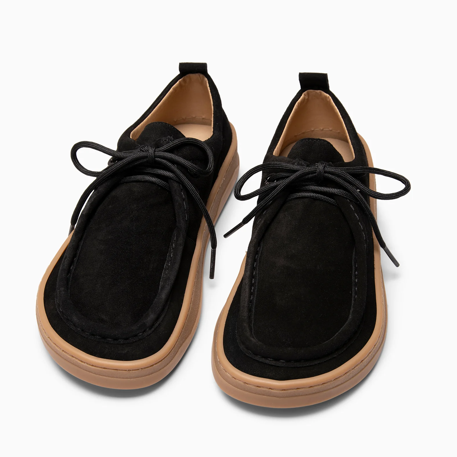 NIMBO - Mocasines de cordones Baresoft NEGRO - Image 4