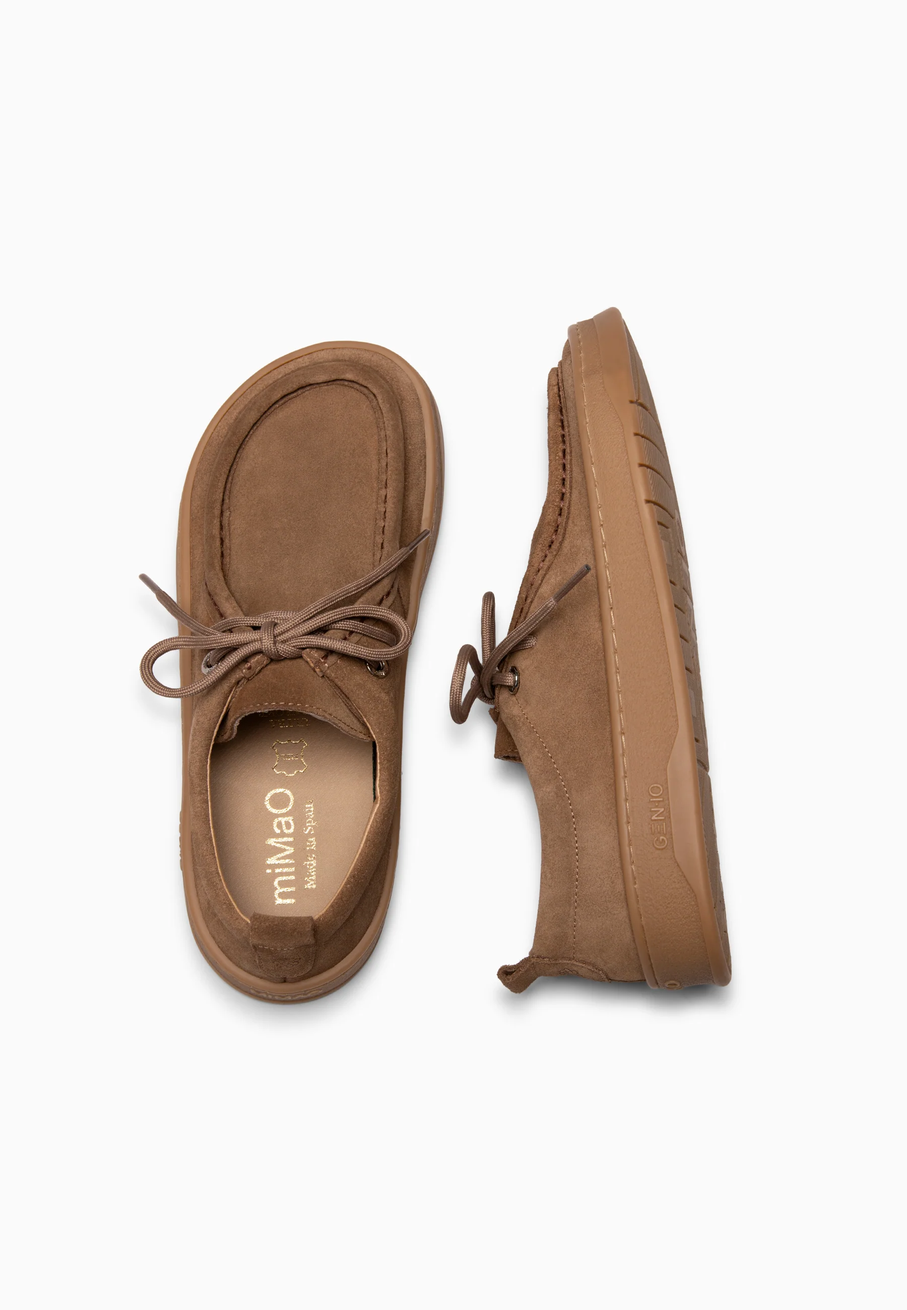 NIMBO - Mocasines de cordones Baresoft TAUPE - Image 8