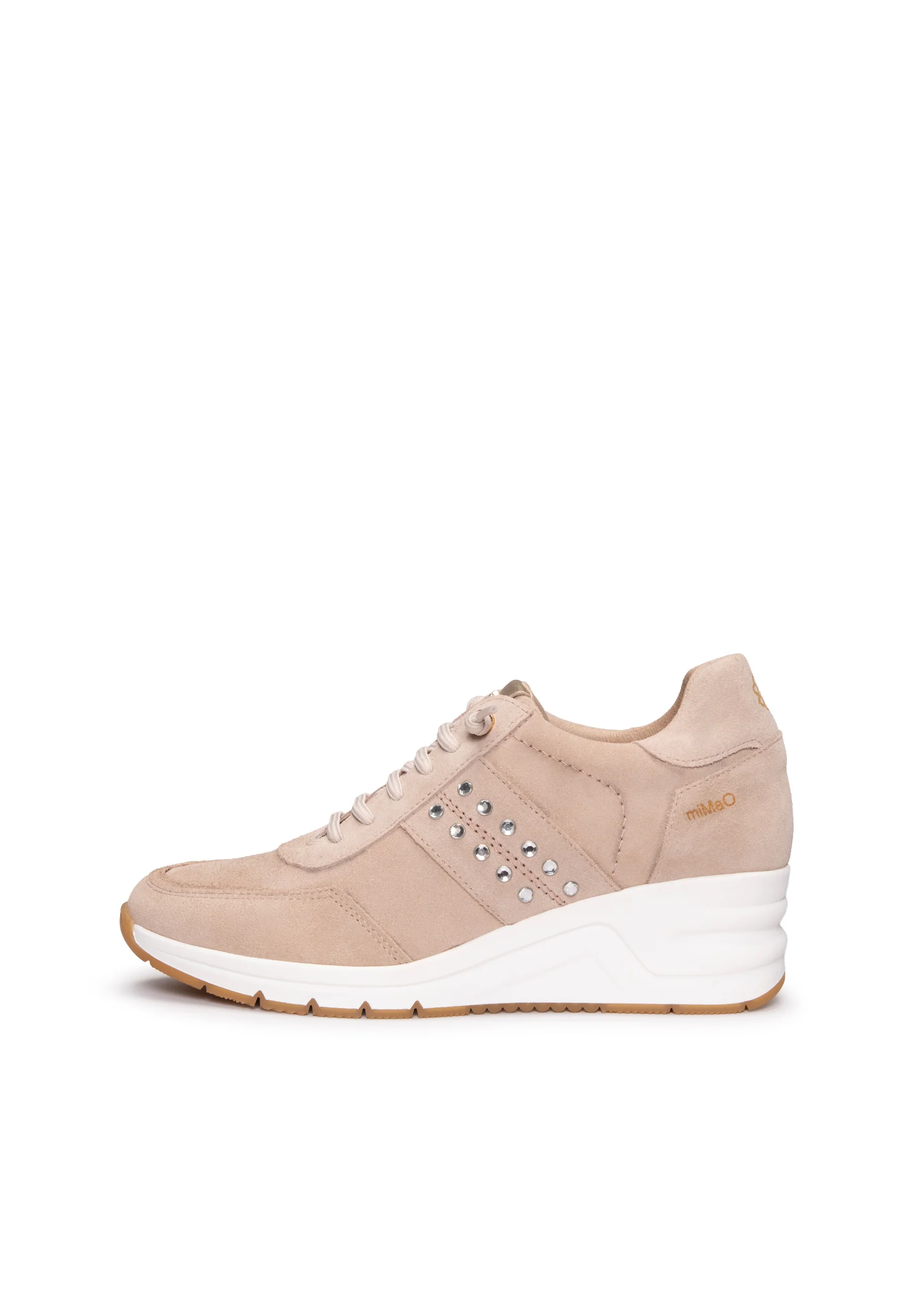 METZ - Zapatillas con cuña de ante ROSA CLARO - Image 6