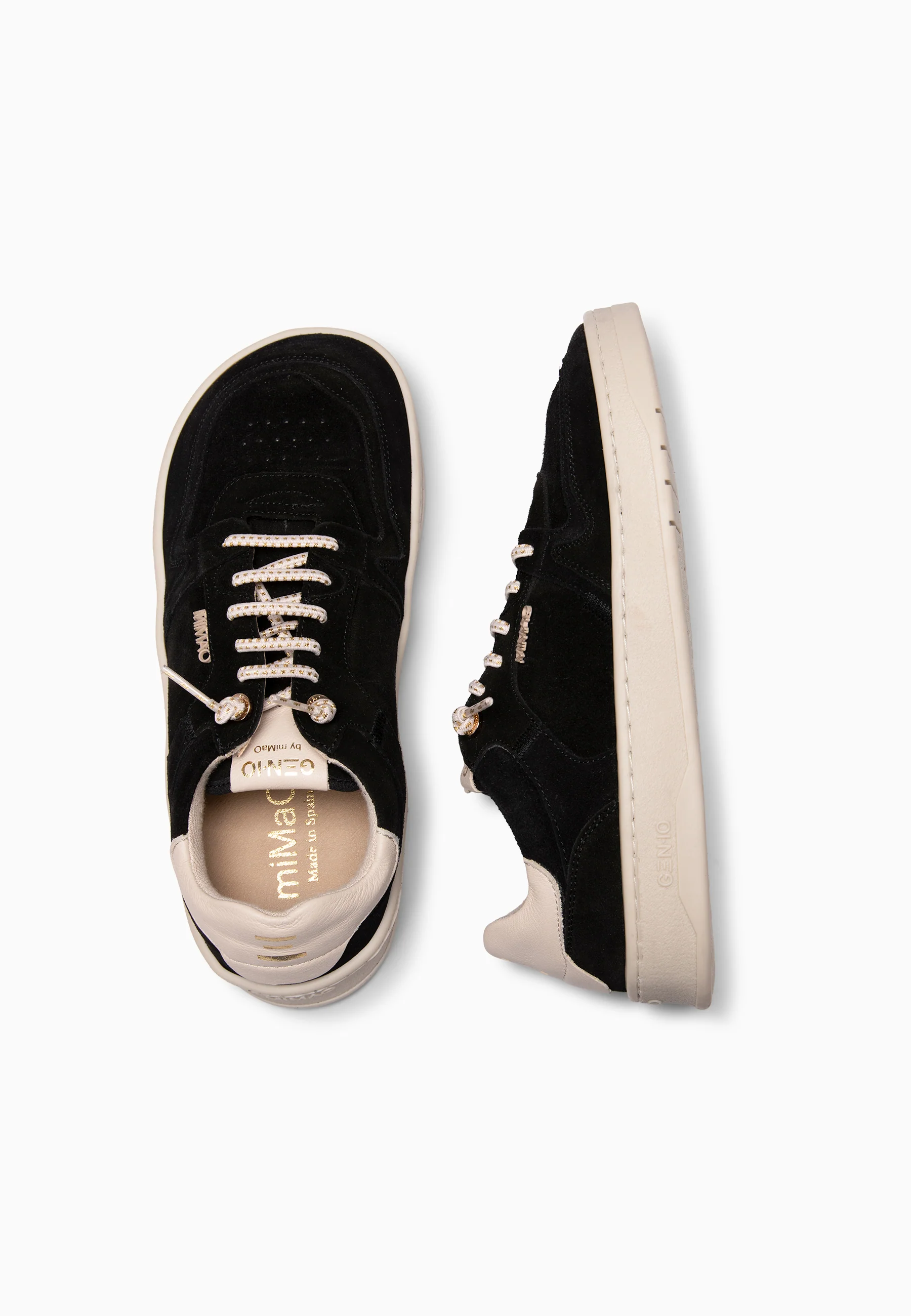 GEN-IO - Zapatillas baresoft NEGRO BEIGE - Image 8