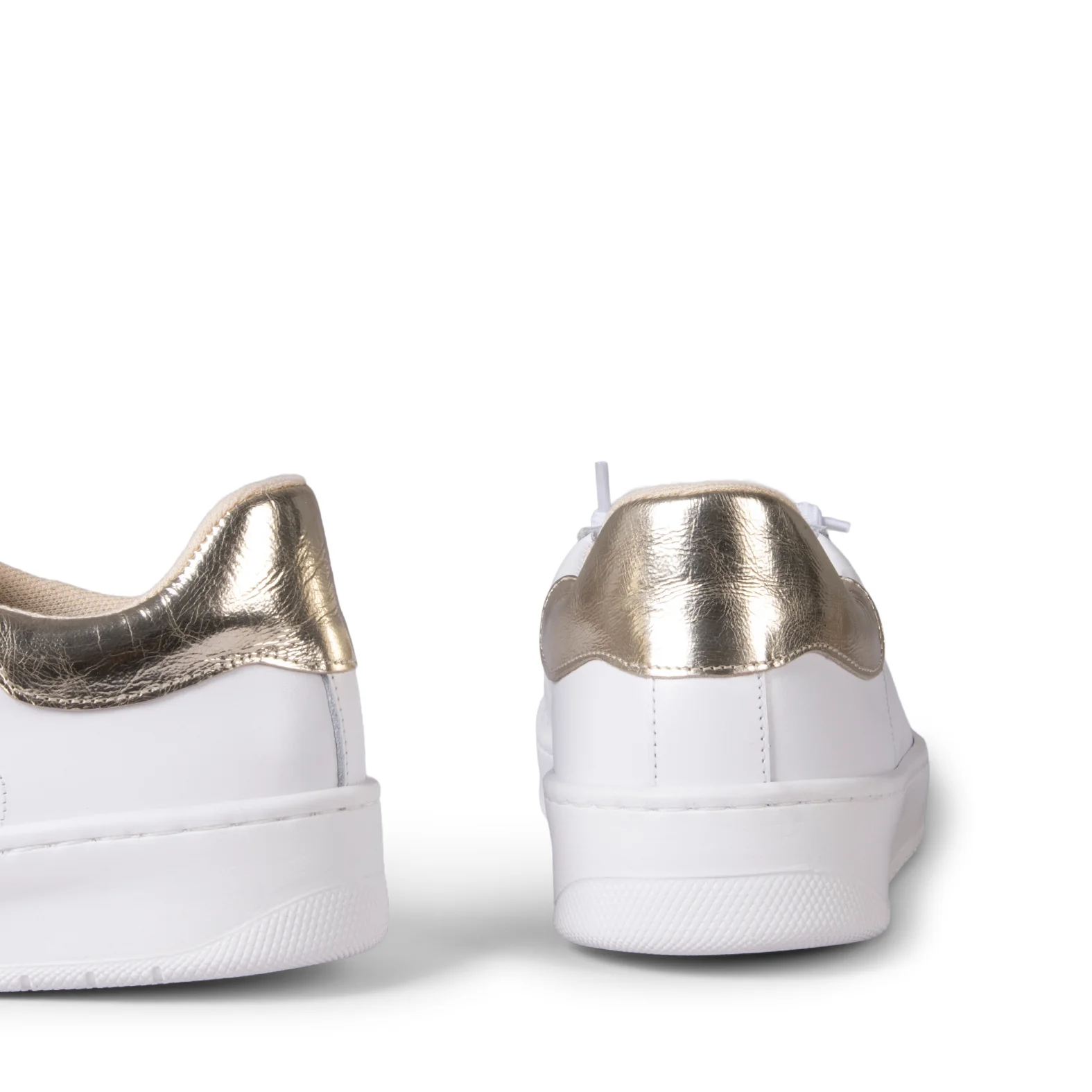 NANTES - Zapatillas Elegantes BLANCO ORO - Image 5