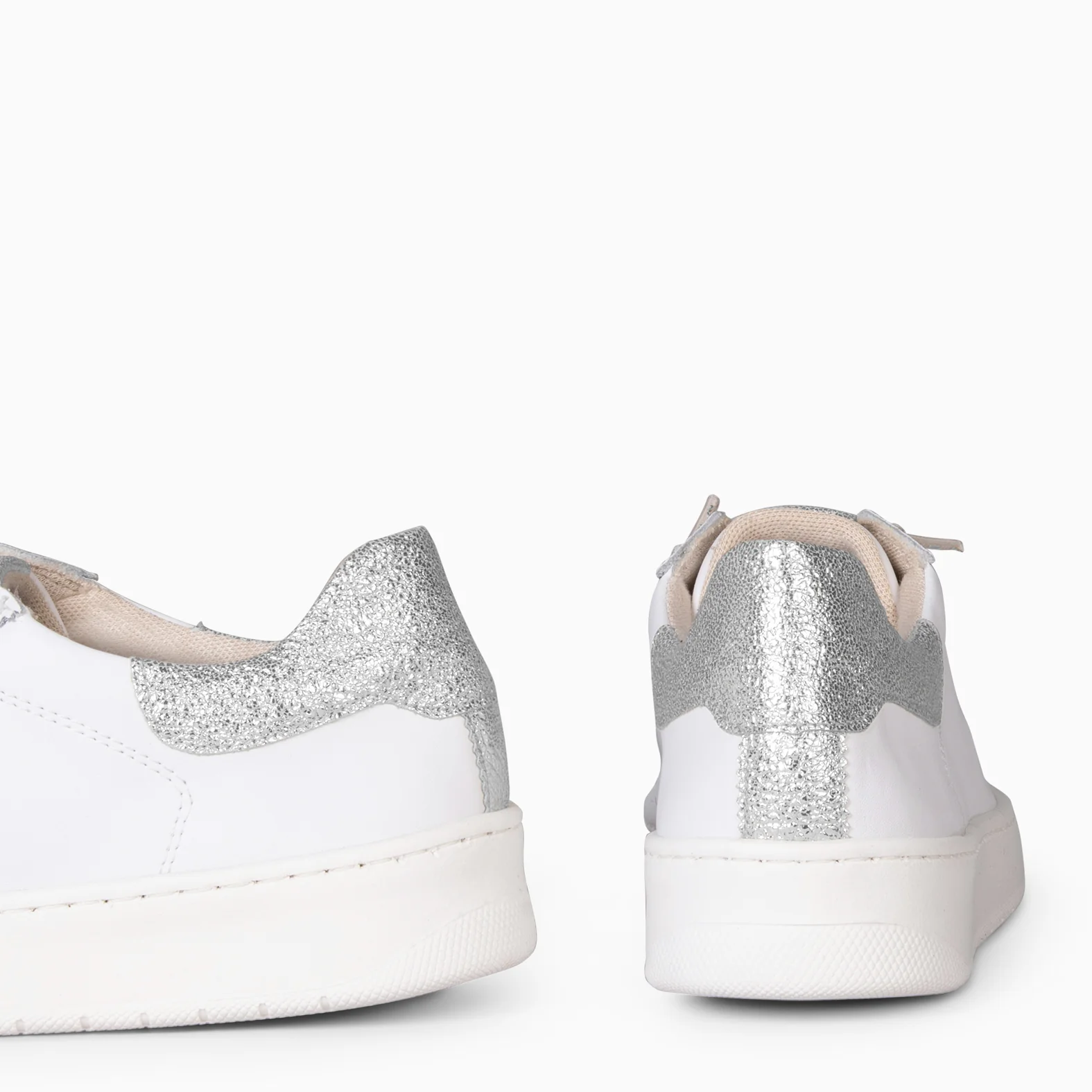 NANTES - Zapatillas Elegantes PLATA BLANCO - Image 5