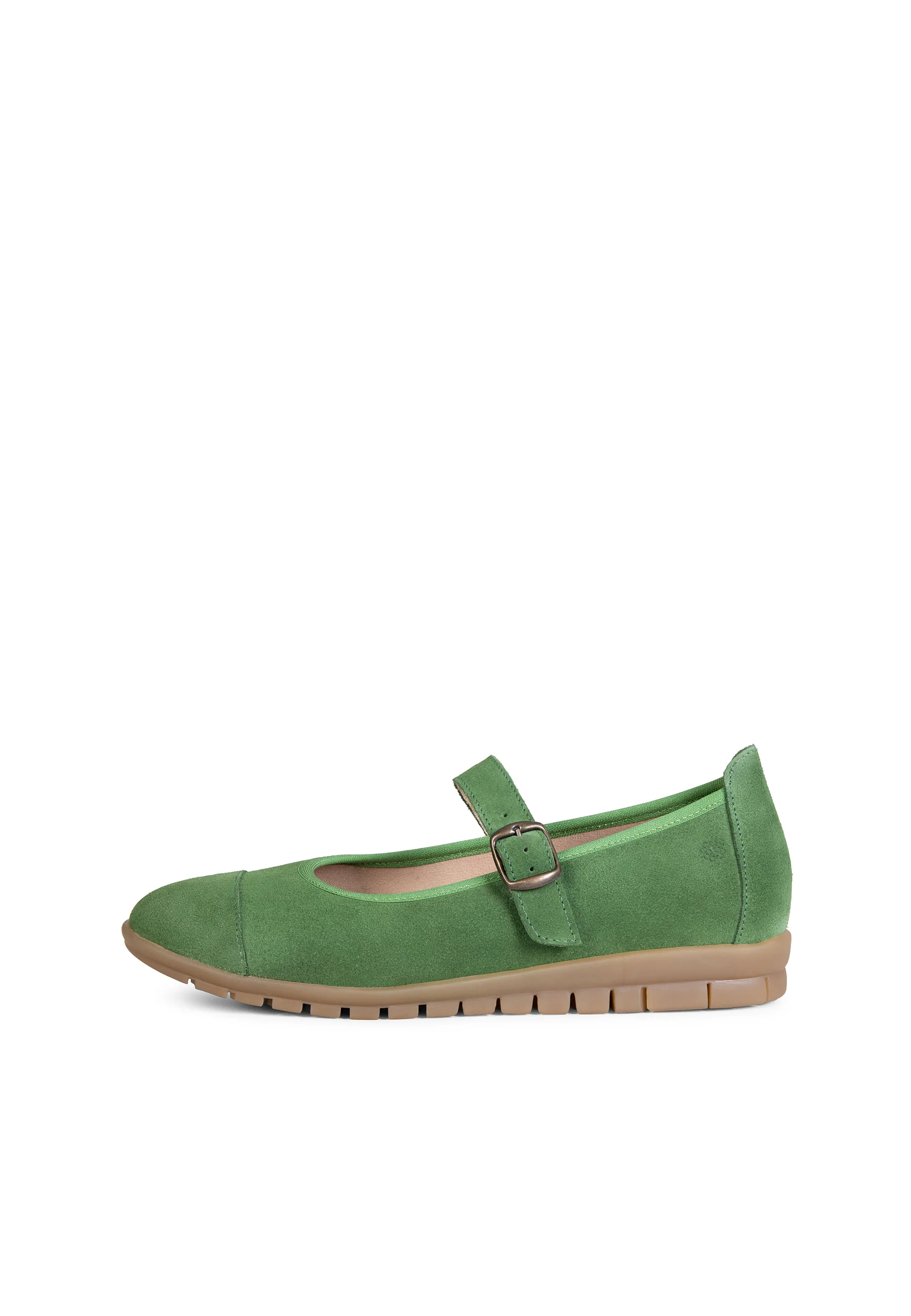 MICAELA - Merceditas de serraje VERDE - Image 6