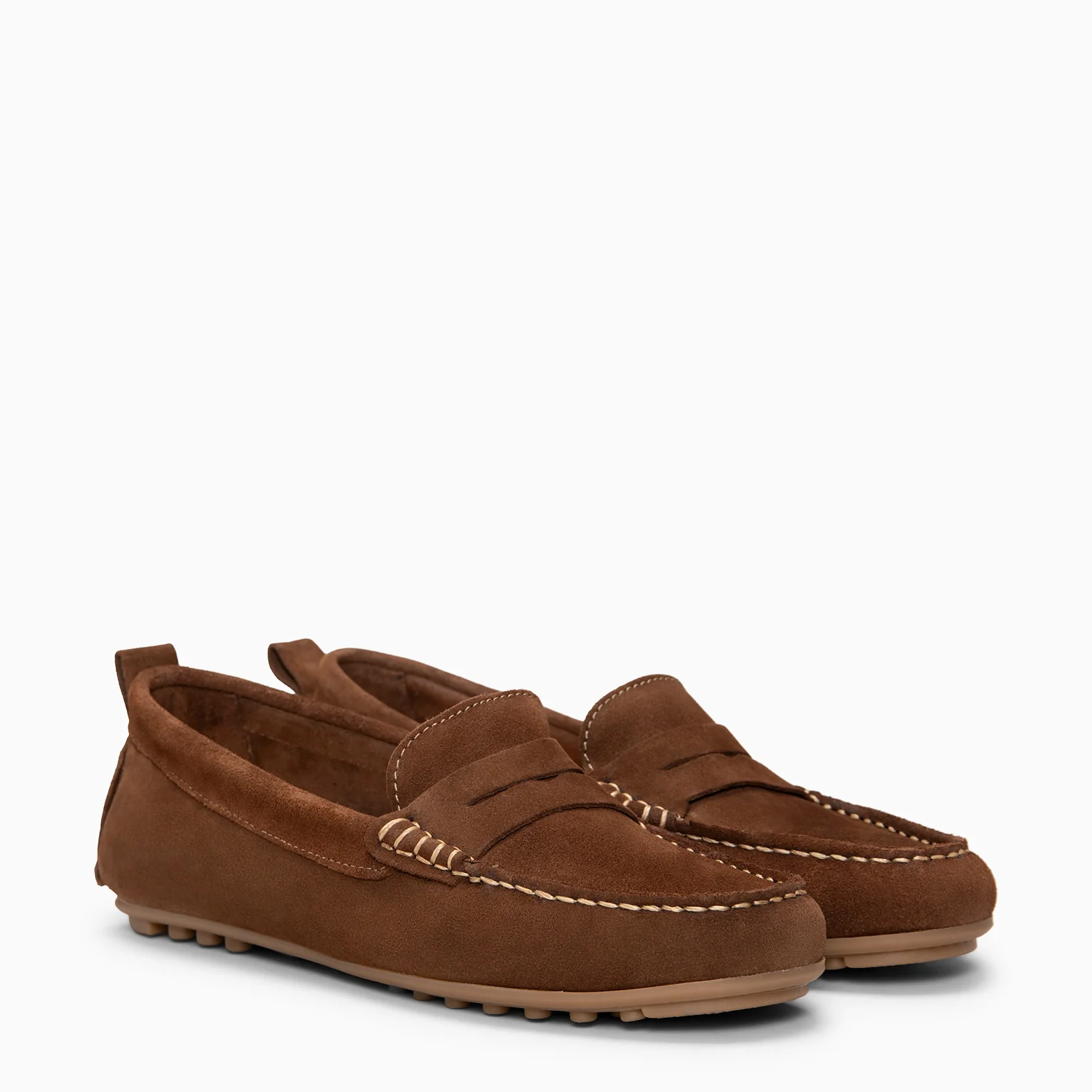 MONTEZ – Mocasín plano MARRON - Image 2