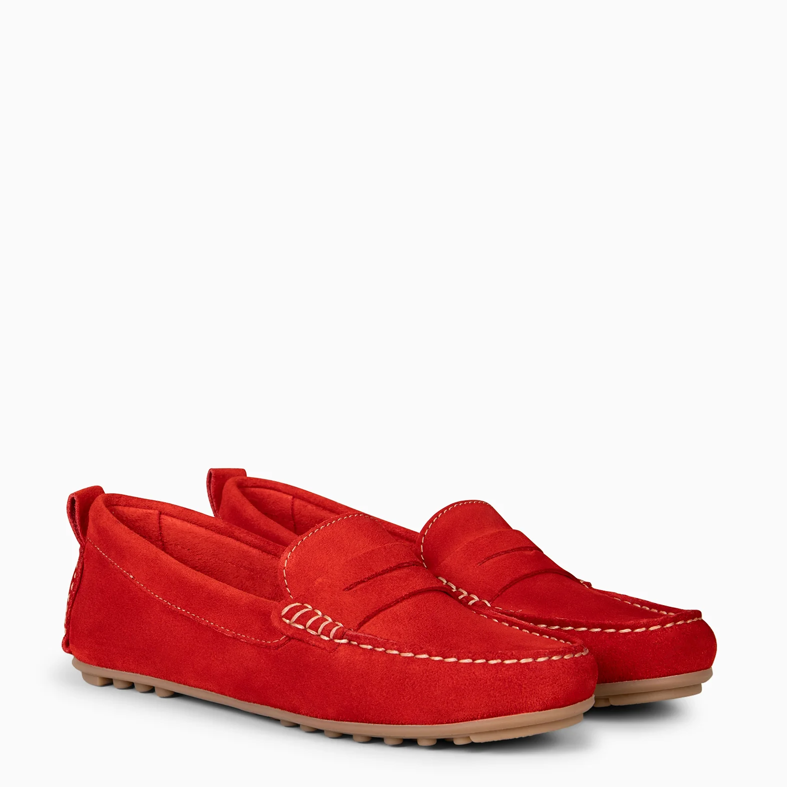 MONTEZ – Mocasín plano ROJO - Image 4