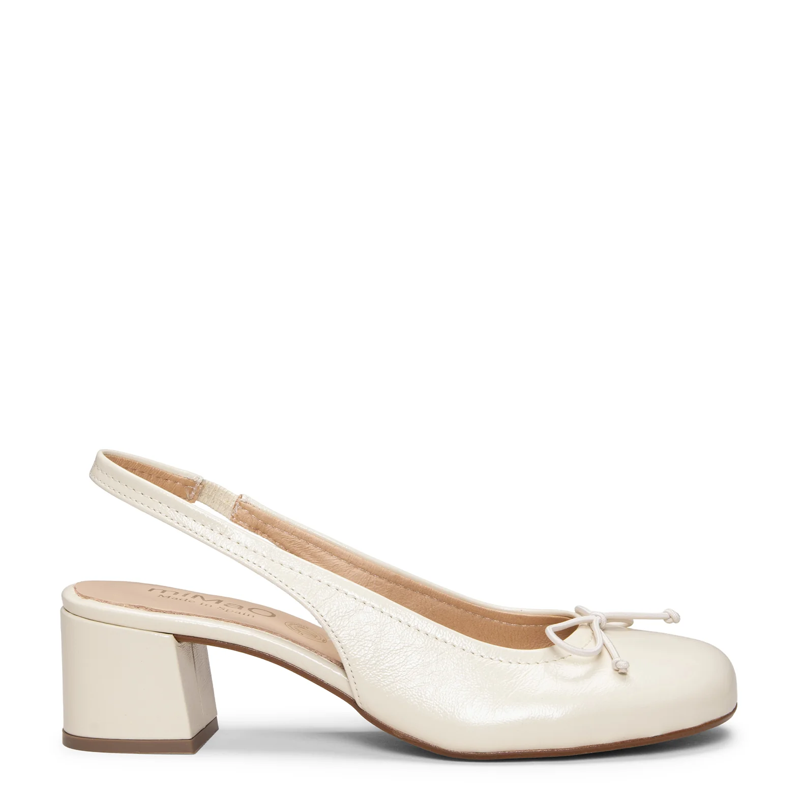 DOROTHY - Zapatos de tacón destalonado Baresoft BEIGE - Image 3