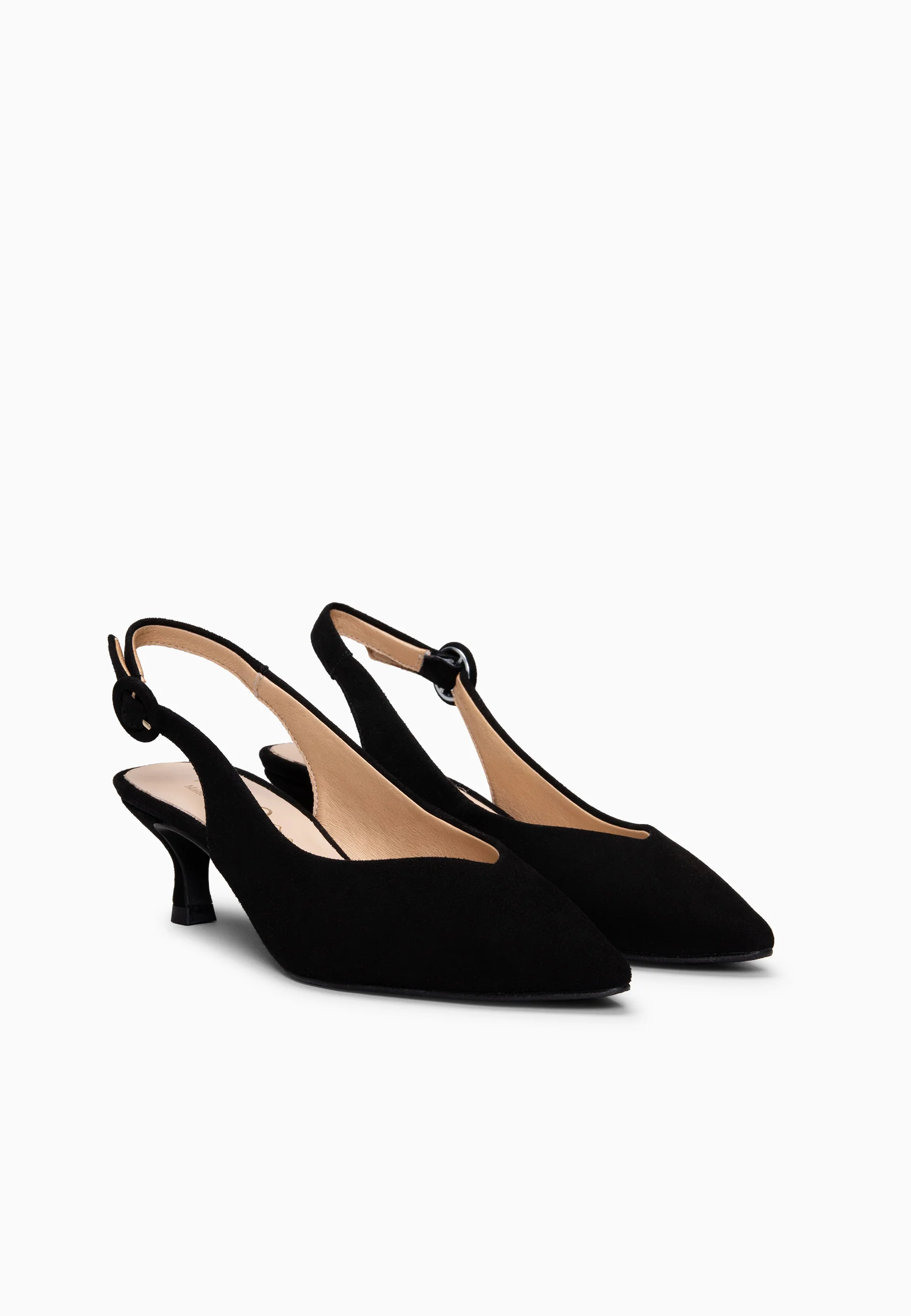CARMEN – Zapatos de Tacón acampanado NEGRO - Image 7
