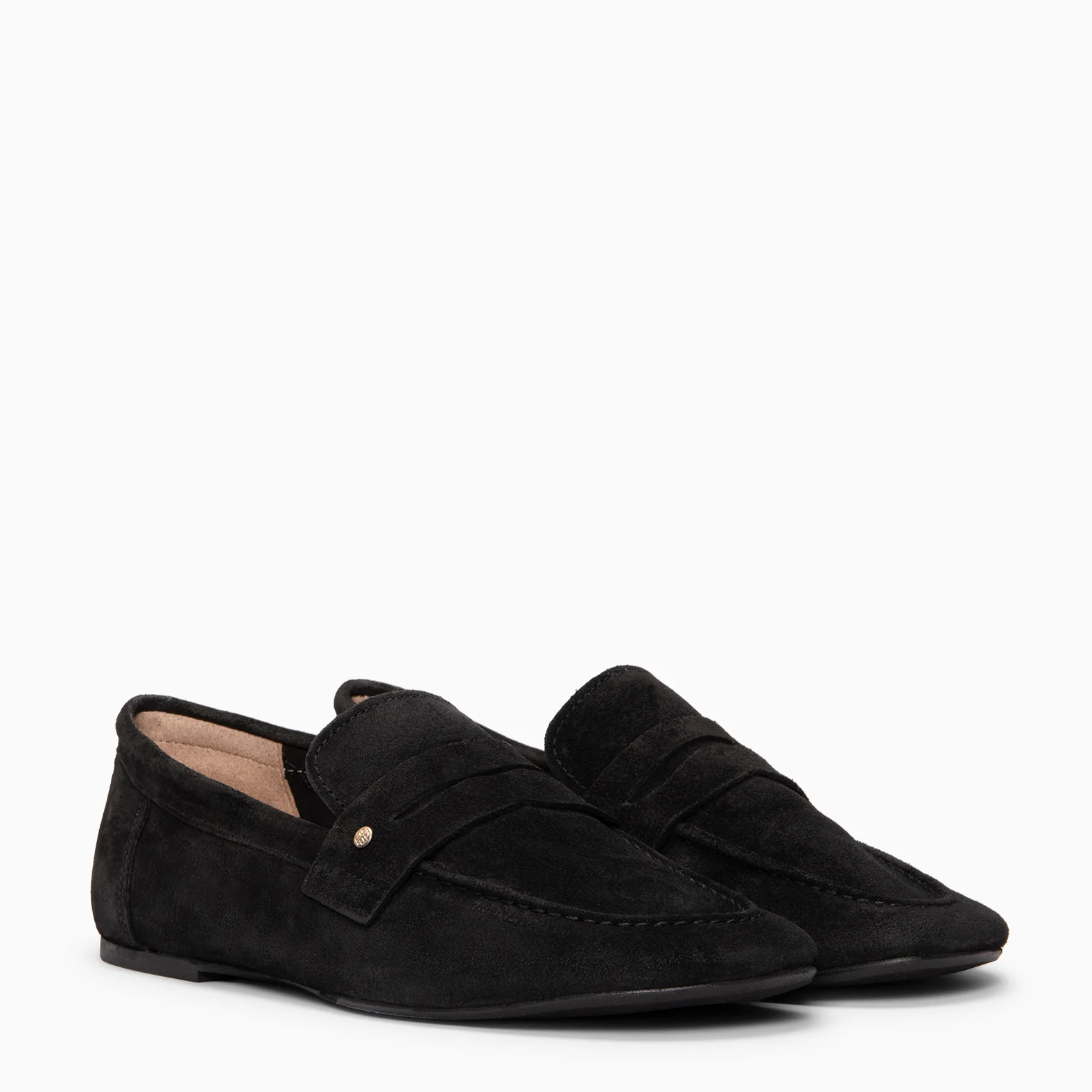 TIERRA - Mocasines de ante Baresoft NEGRO - Image 2