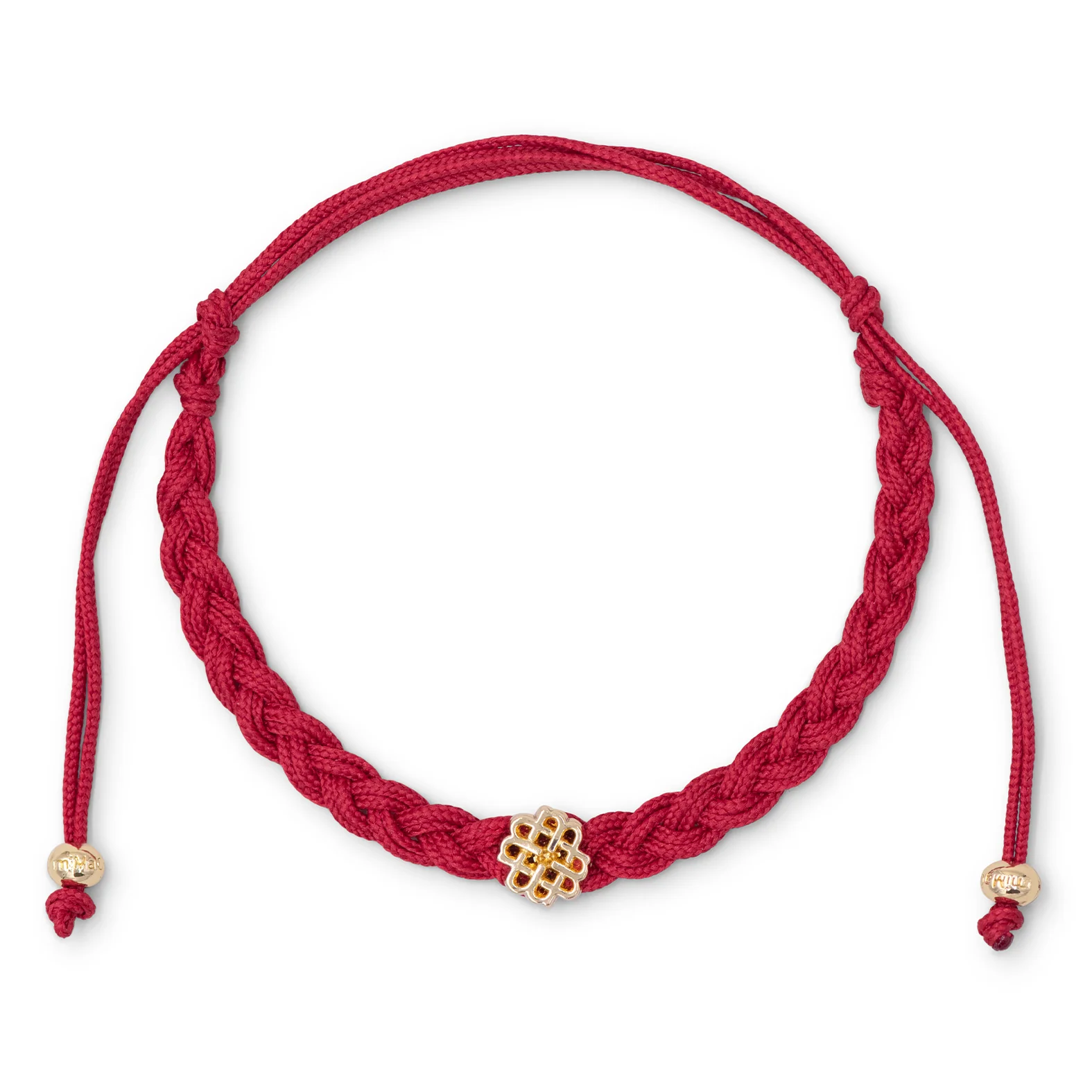 PULSERA ROJA DE LA FELICIDAD ORO - Image 8