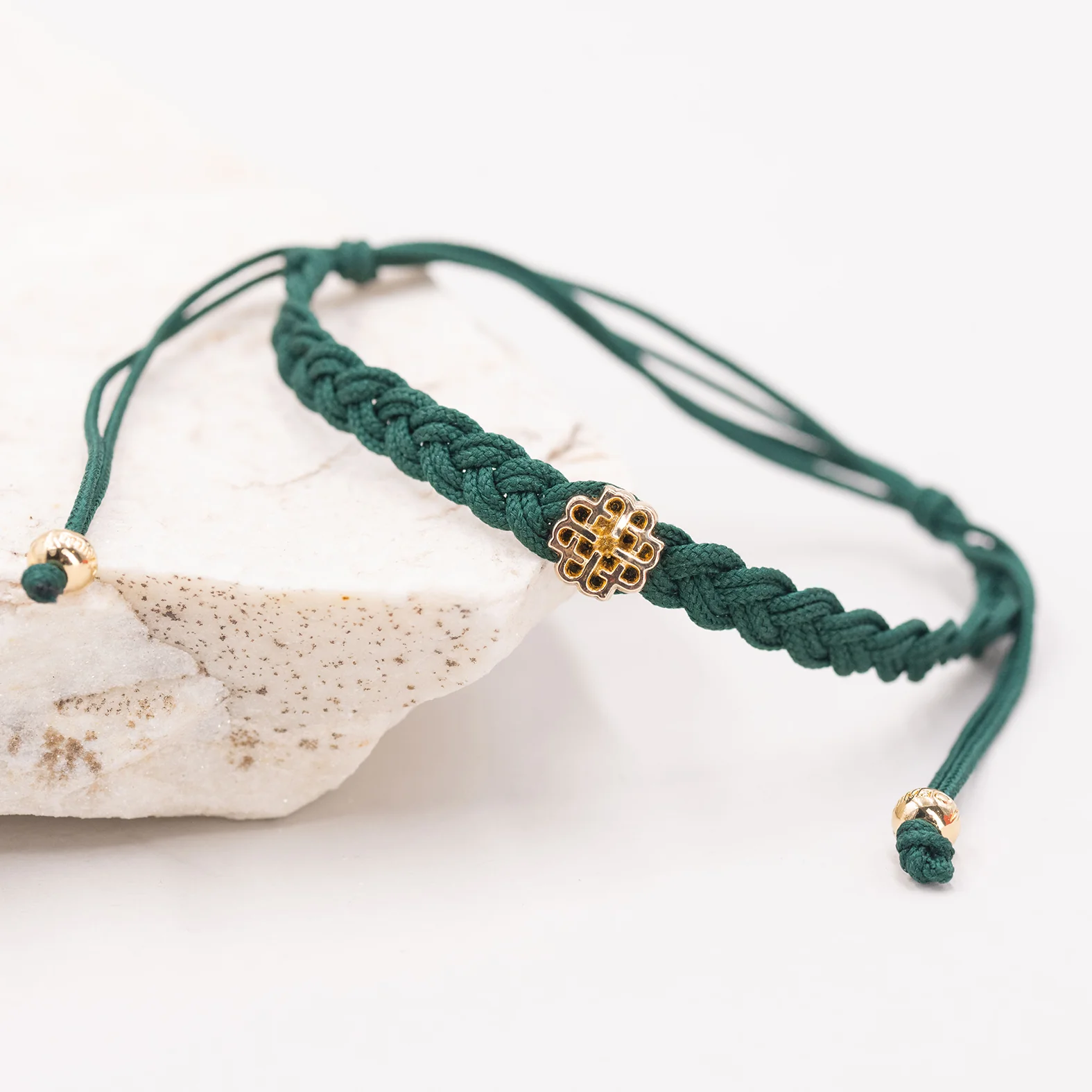 PULSERA VERDE DE LA ESPERANZA ORO - Image 3