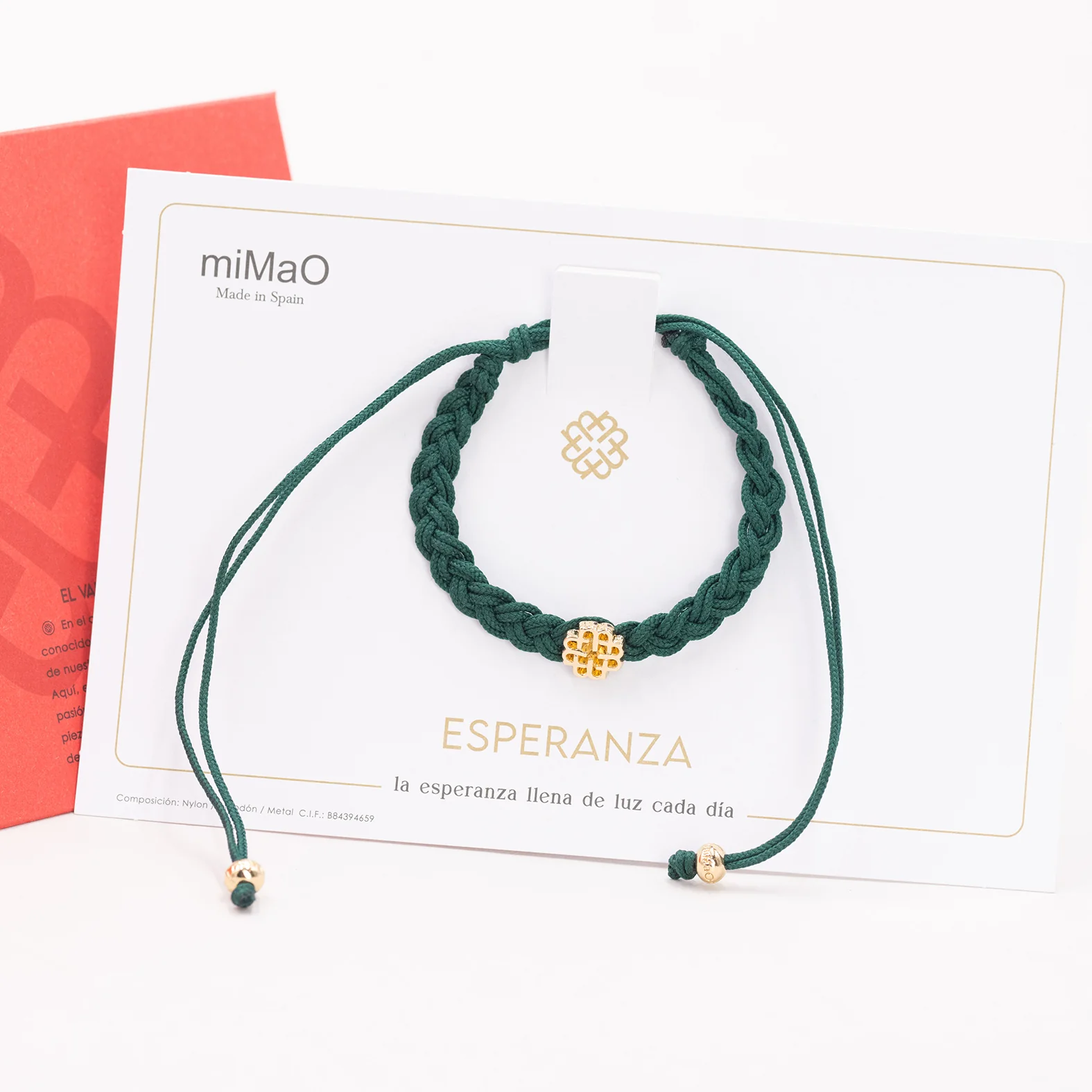 PULSERA VERDE DE LA ESPERANZA ORO - Image 7