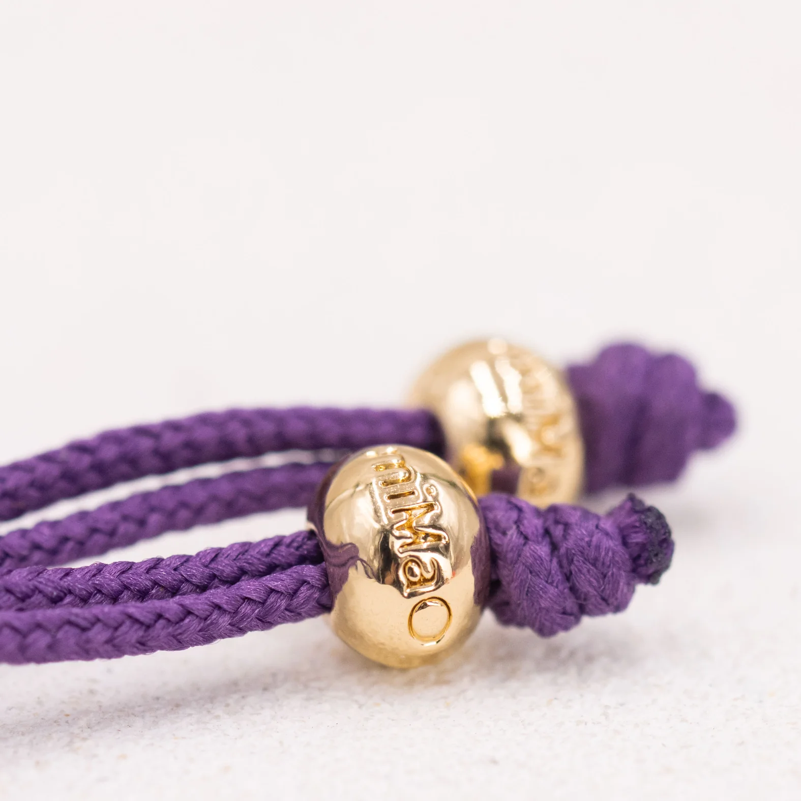 PULSERA MORADA DE LA CREATIVIDAD ORO - Image 6
