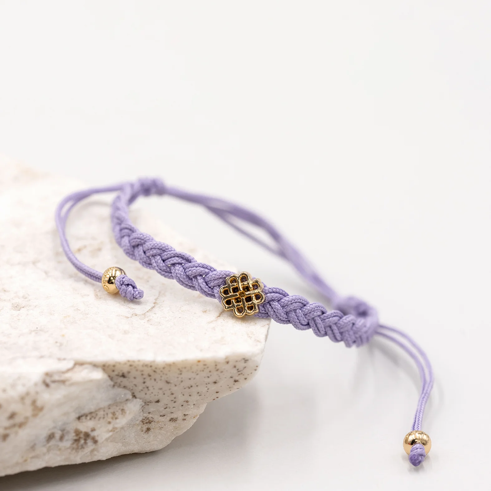PULSERA MALVA DE LA ARMONÍA ORO