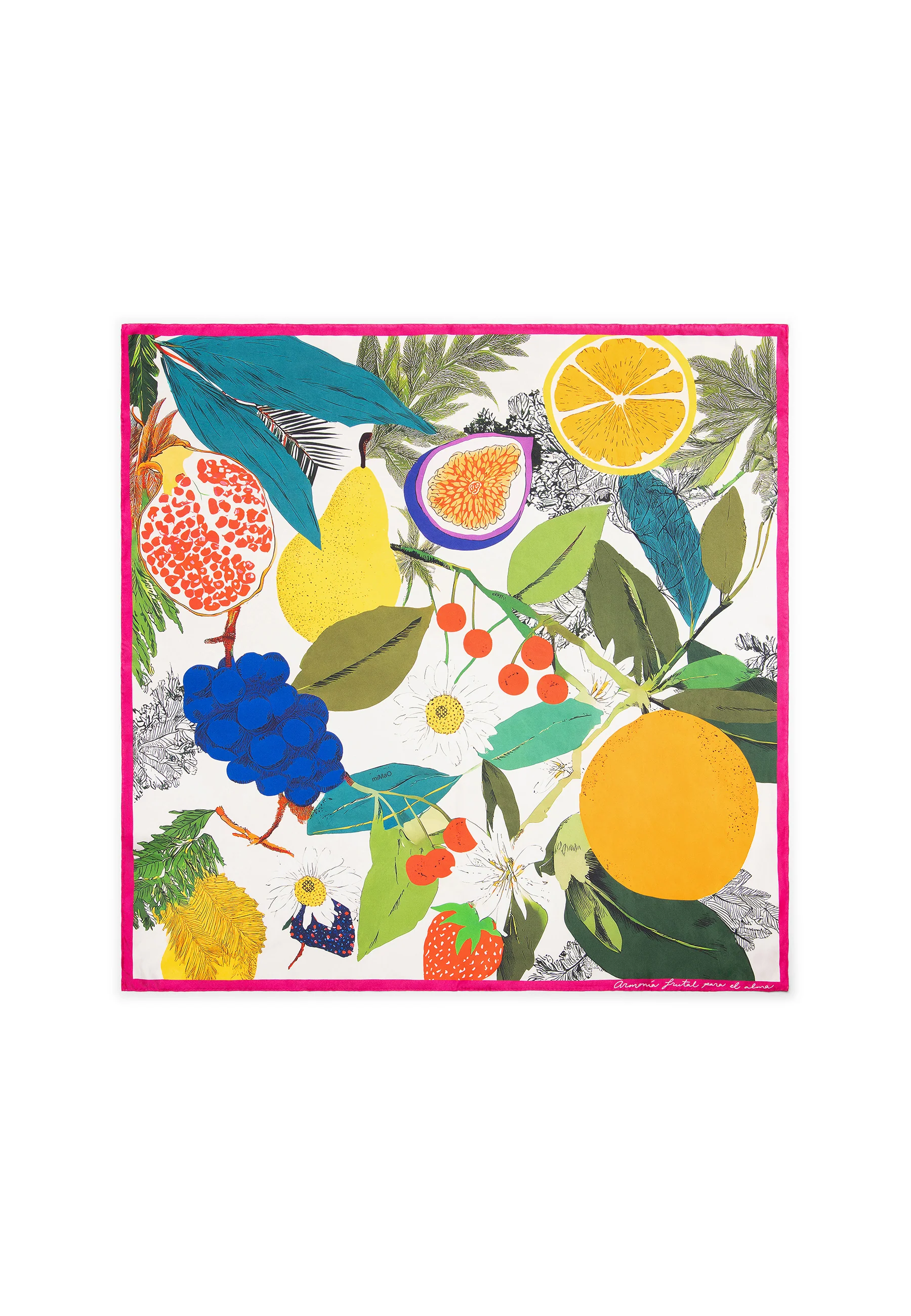 TROPICAL - Pañuelo 100% seda natural - Image 6