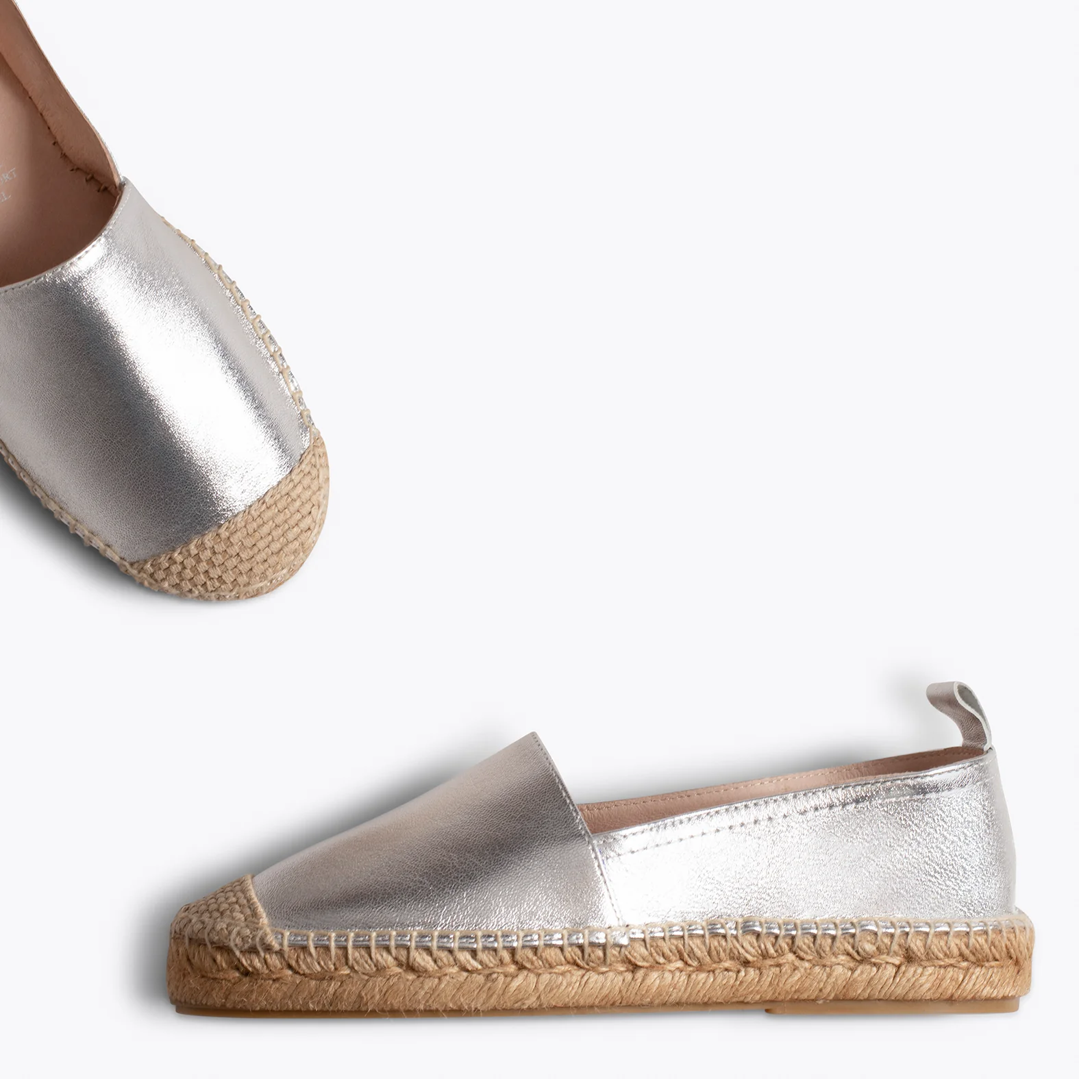 ALPARGATA - Zapatilla de esparto PLATA para mujer - Image 6