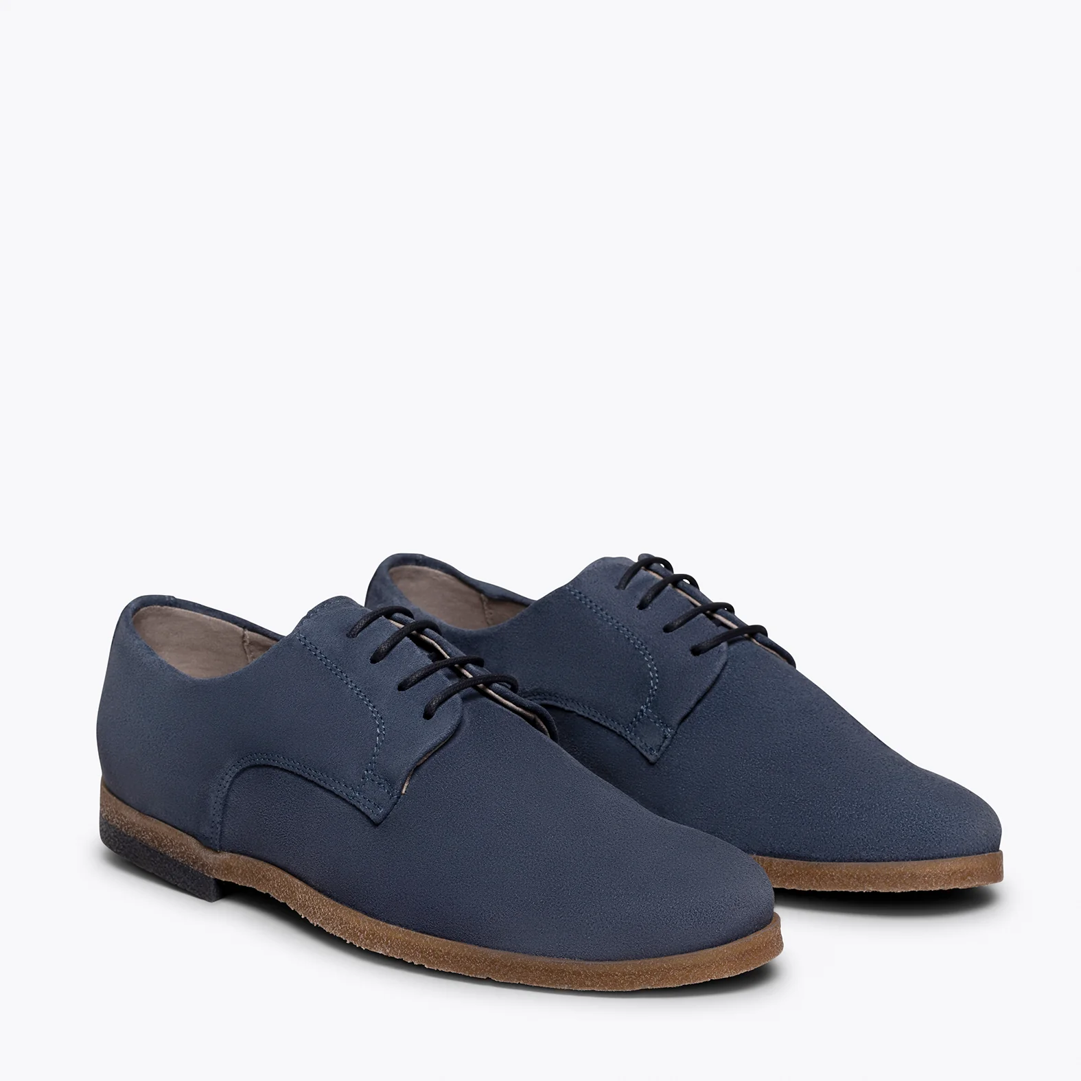 BLUCHER Zapatos para hombre de cordones AZULES - Image 3
