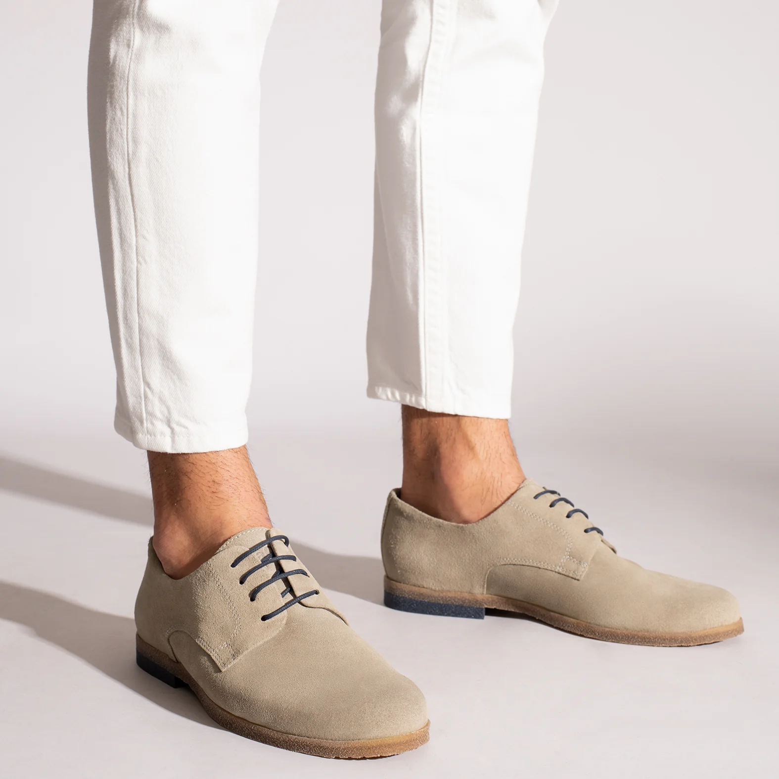 BLUCHER Zapatos para hombre de cordones TAUPE - Image 7