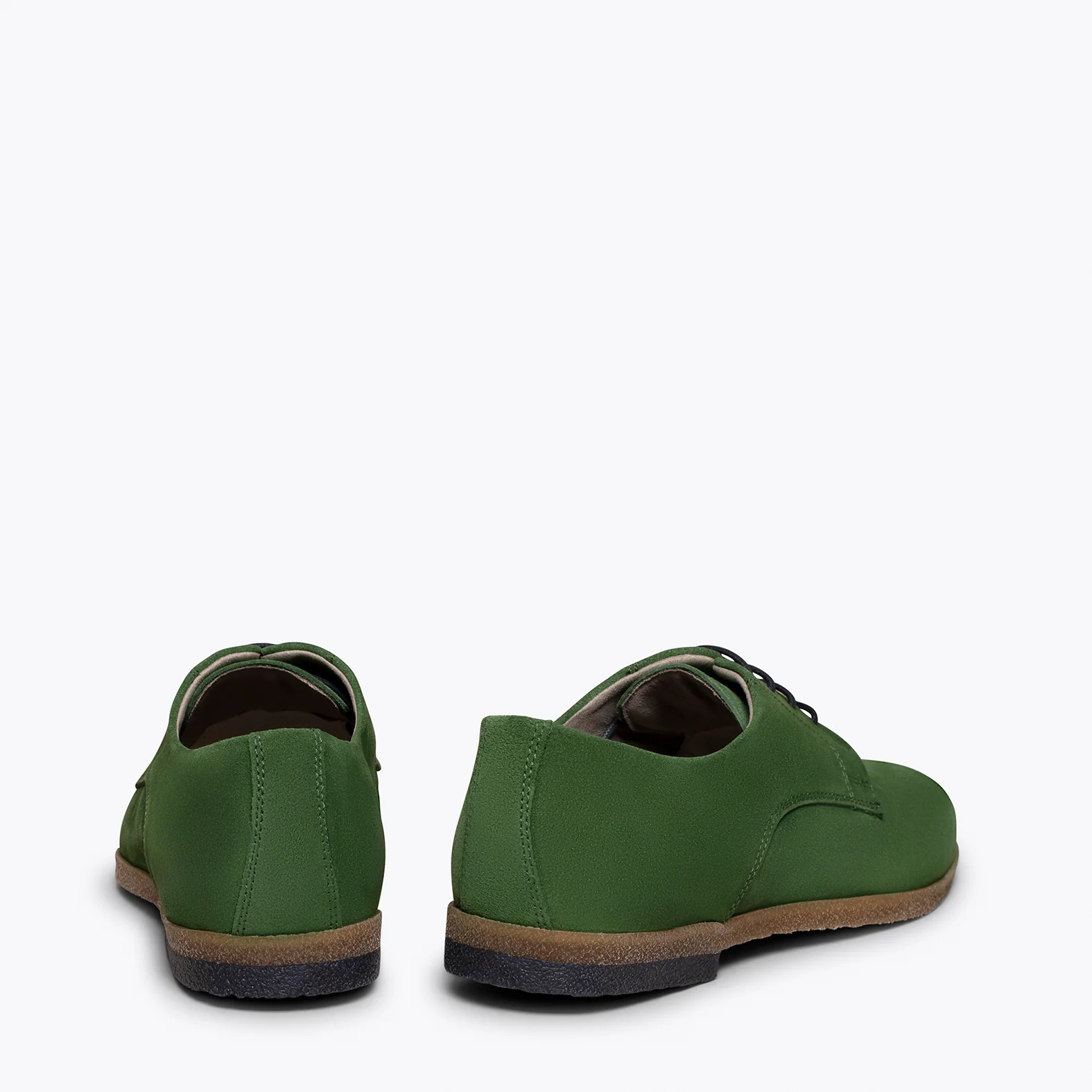BLUCHER Zapatos para hombre de cordones VERDES - Image 4