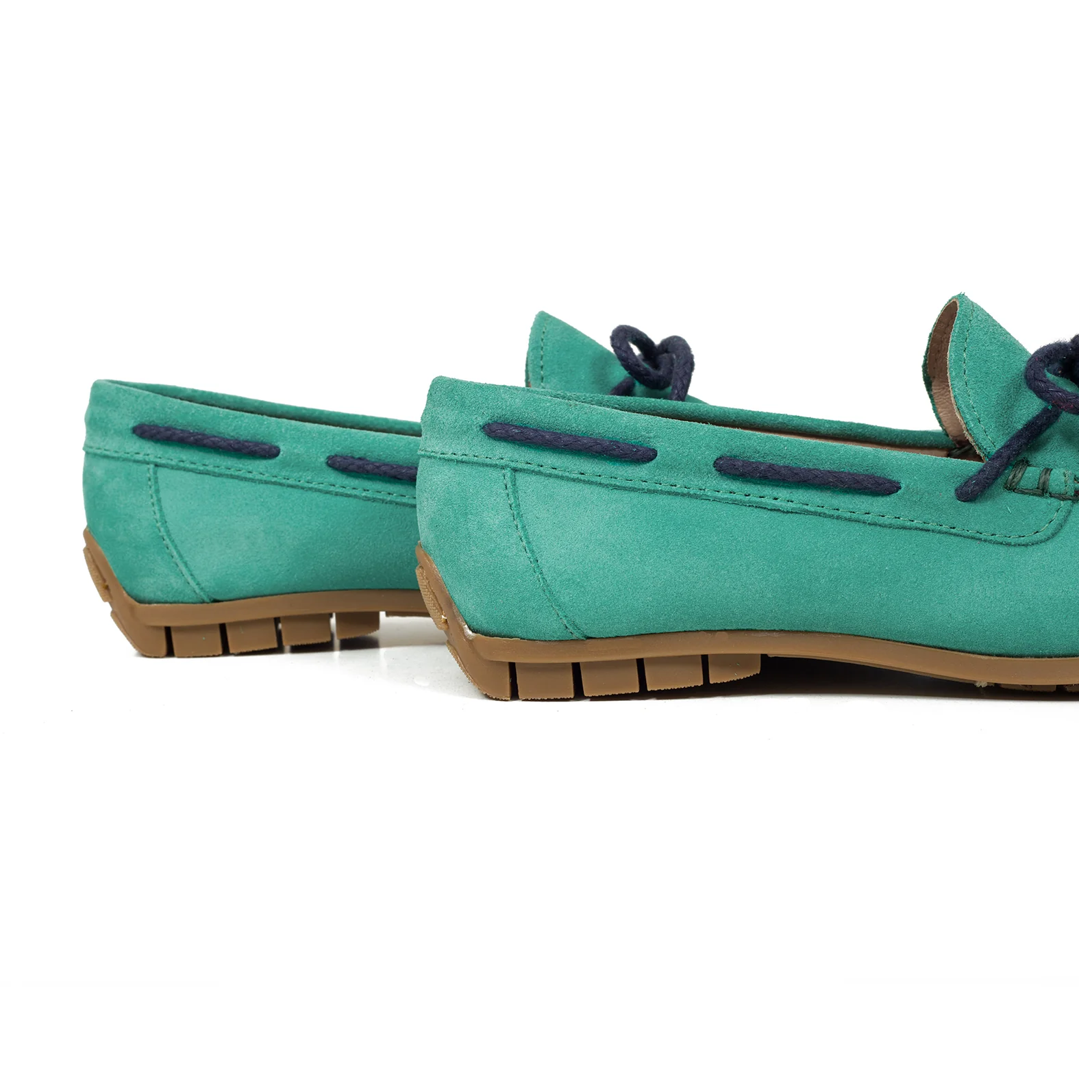 CORDÓN – Mocasín de hombre TURQUESA con cordón - Image 4