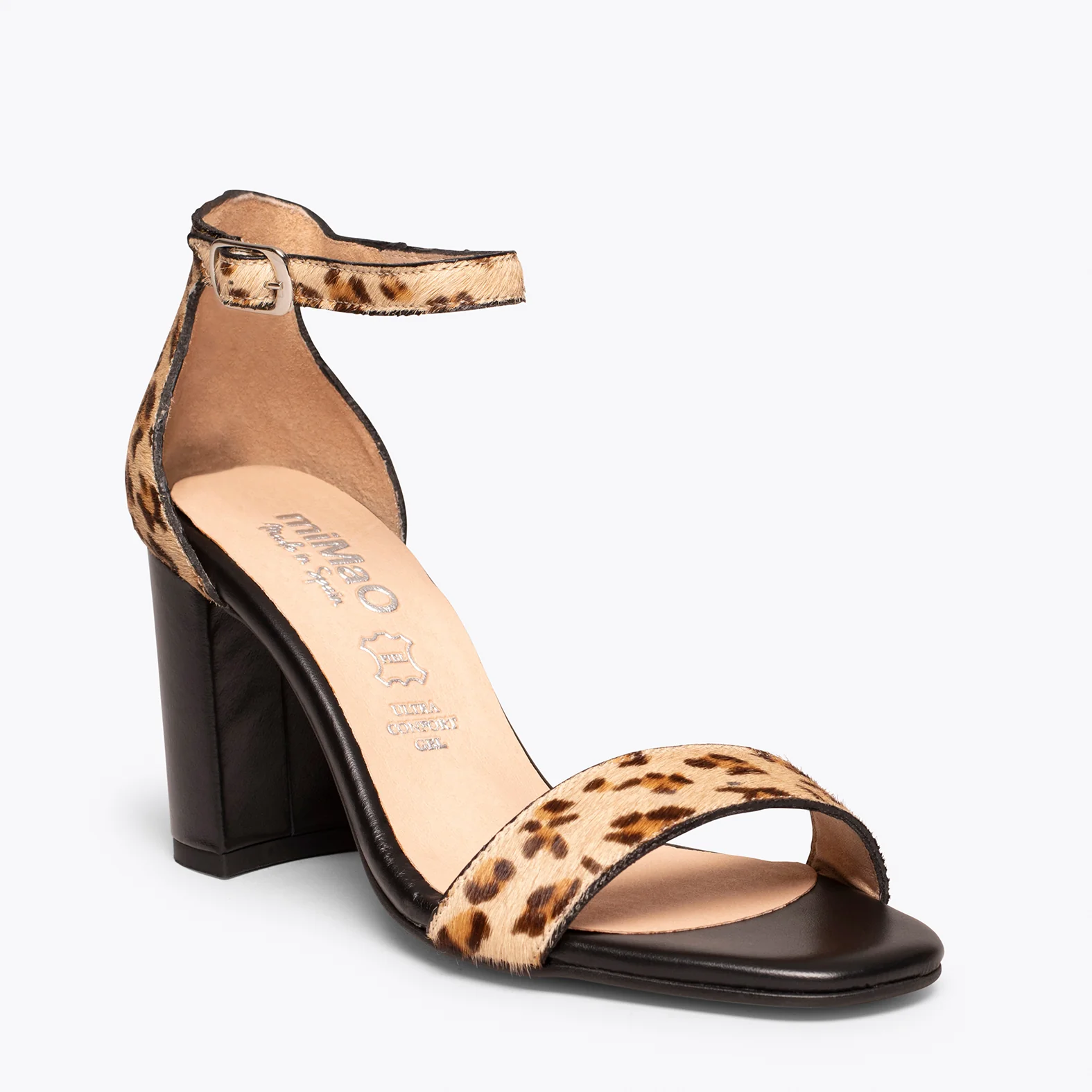 SAVANNAH Sandalia animal print LEOPARDO de tacón alto - Image 3