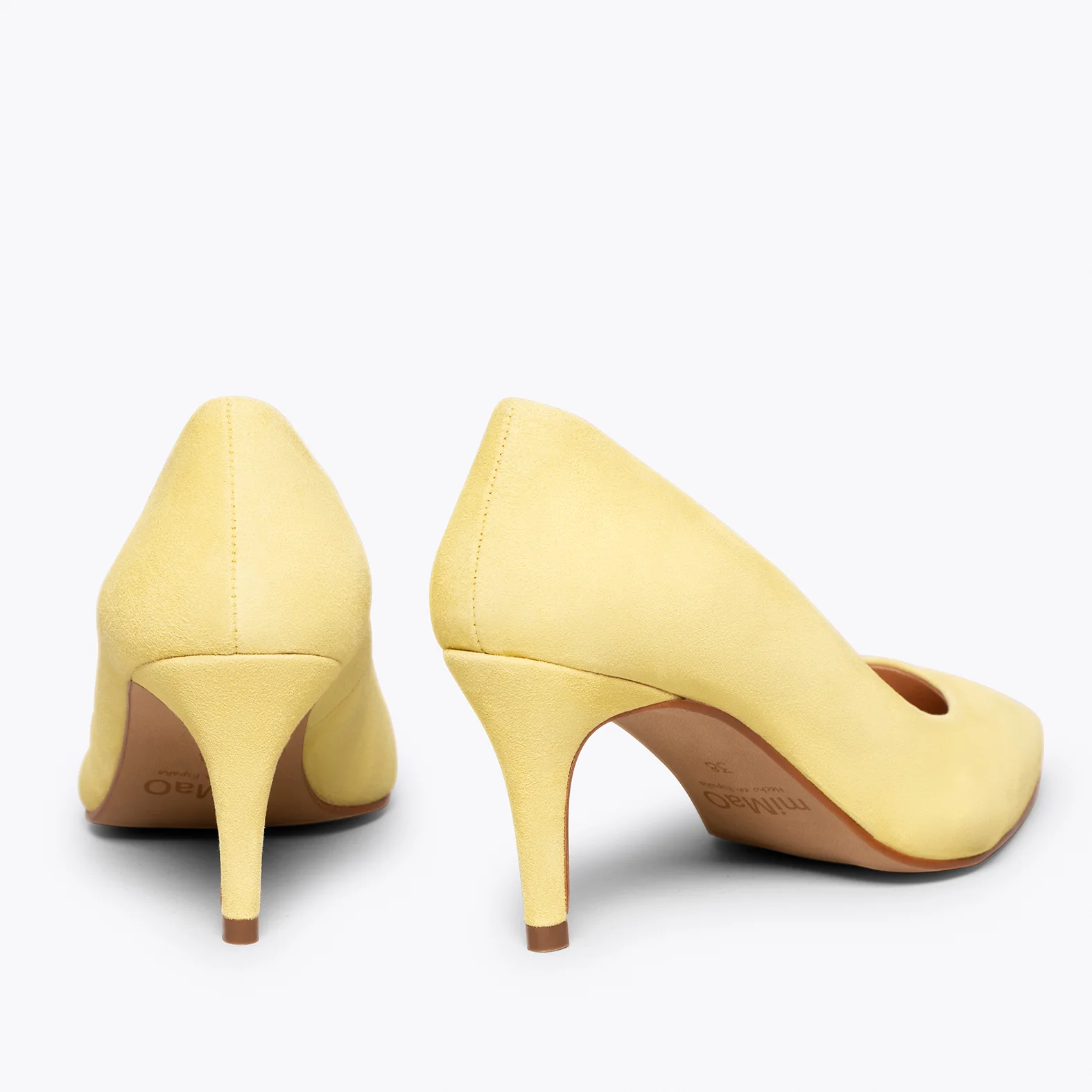 STILETTO Zapato elegante con tacón fino AMARILLO - Image 5