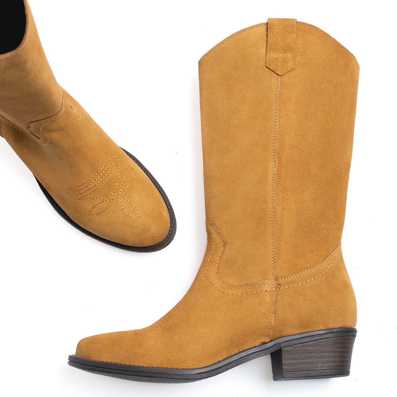 TEXANA Botas cowboy de mujer CAMEL - Image 5