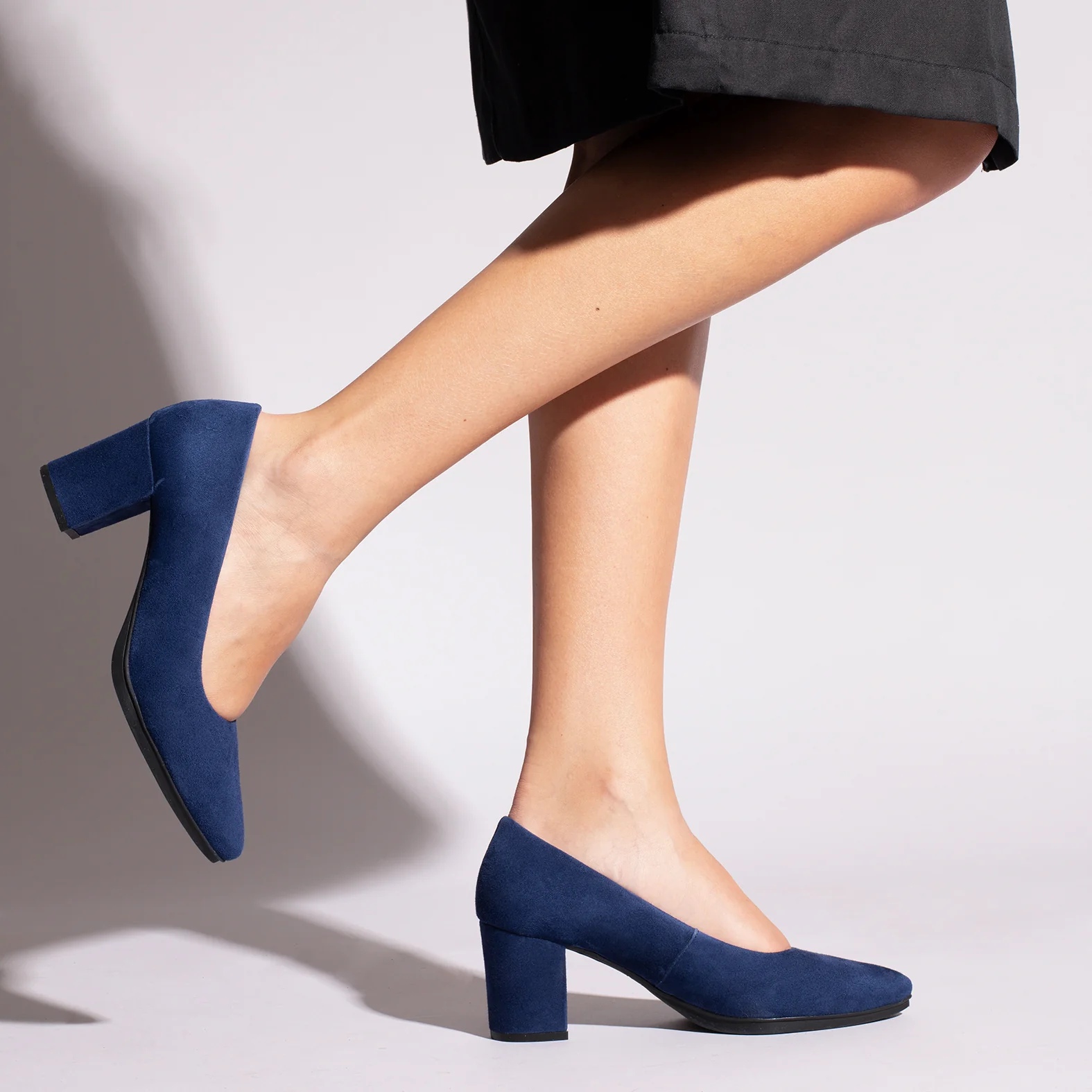 URBAN S - Zapatos de tacón medio AZUL - Image 6