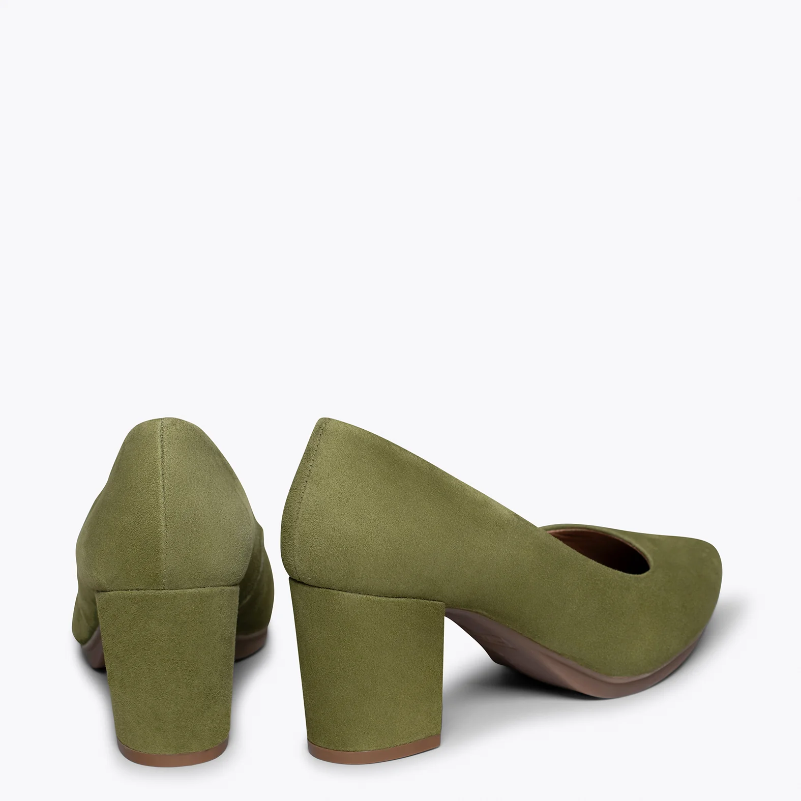 URBAN S - Zapatos de tacón medio VERDE - Image 4