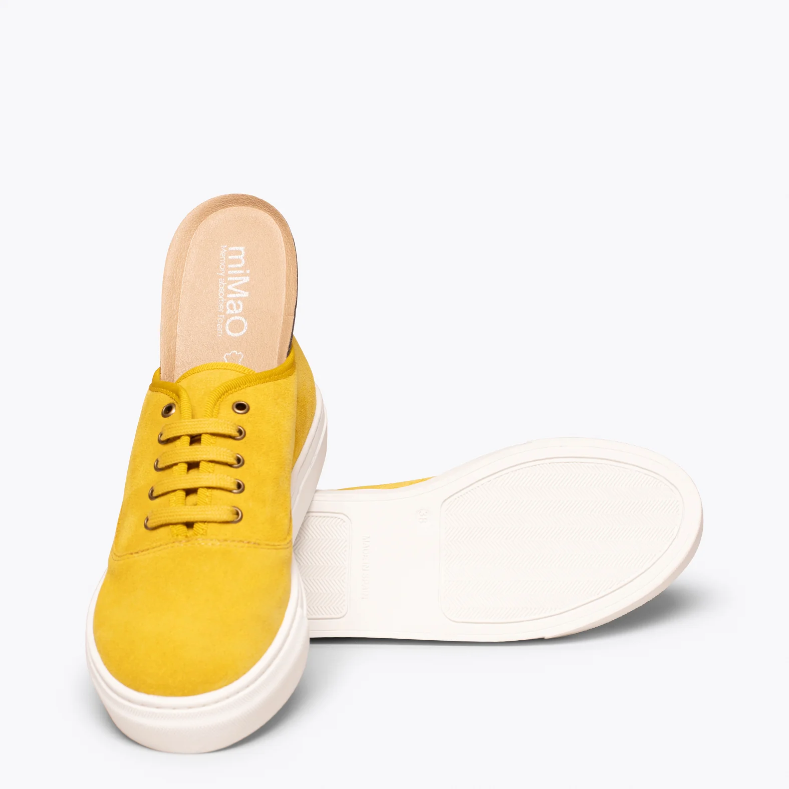 WANDER Zapatillas con plataforma de mujer AMARILLA - Image 6