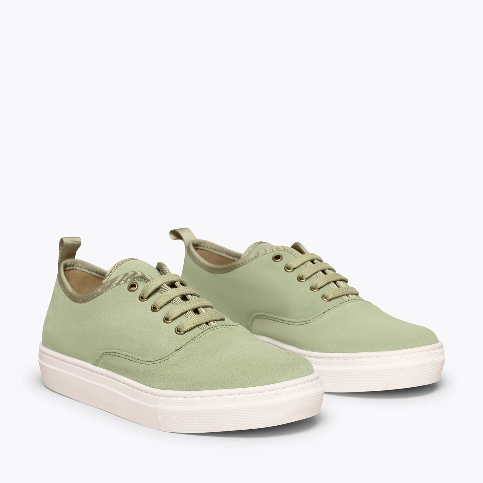 WANDER Zapatillas con plataforma de mujer VERDE - Image 3