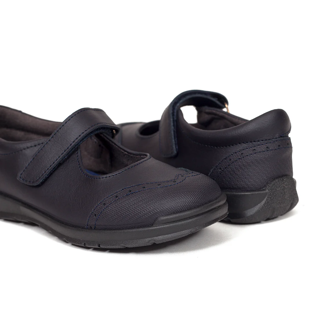 Zapatos Colegiales niña “Merceditas Inglesitas” Piel Lavable miMaO - Image 4