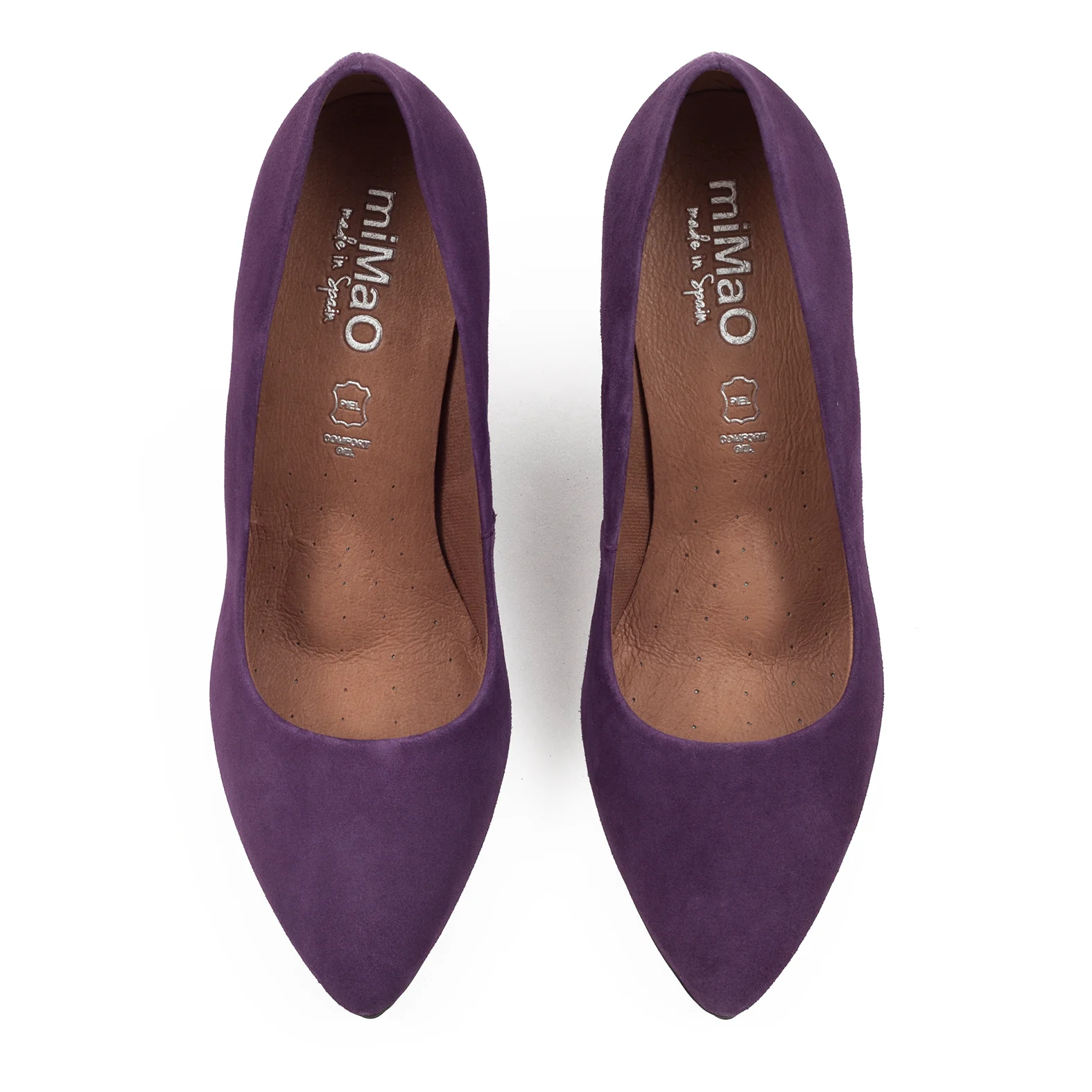 URBAN - Zapatos de tacón alto mujer BERENJENA - Image 3