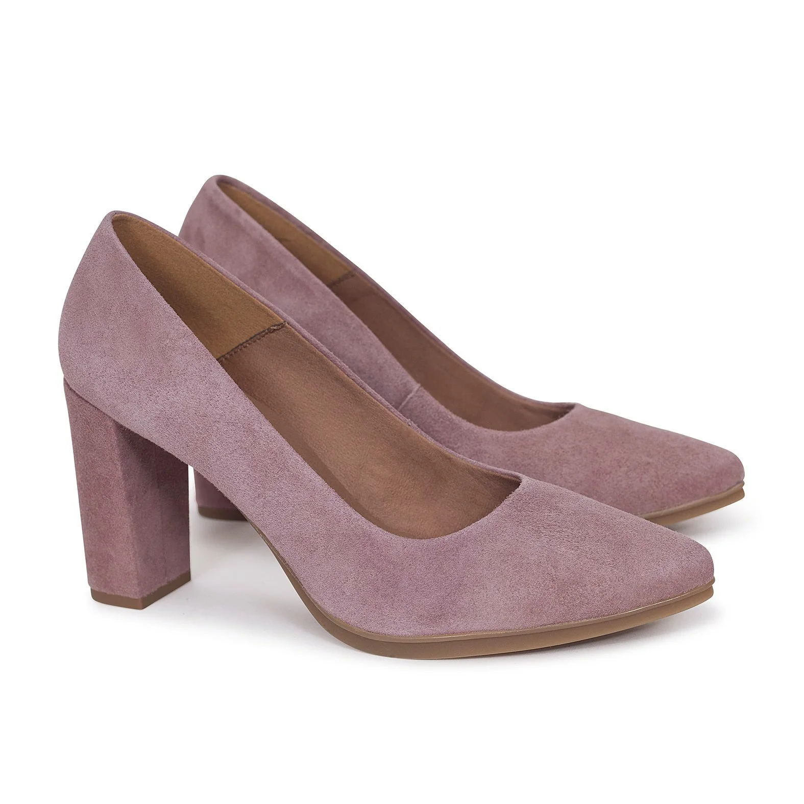 URBAN - Zapatos de tacón alto mujer ROSA LAVANDA - Image 2