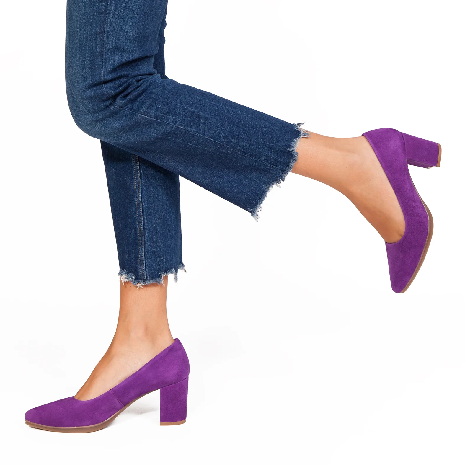 URBAN S - Zapatos mujer tacón ancho VIOLETA - Image 5