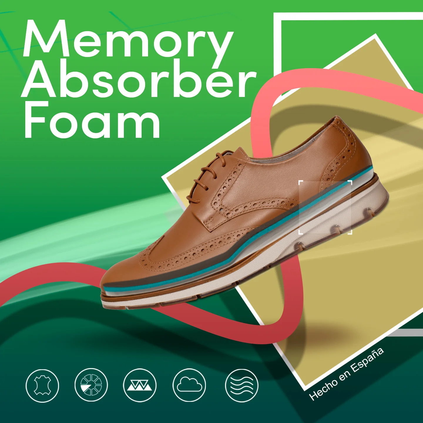 OXFORD Zapatos con cordones de hombre y picado inglés TAUPE - Image 8